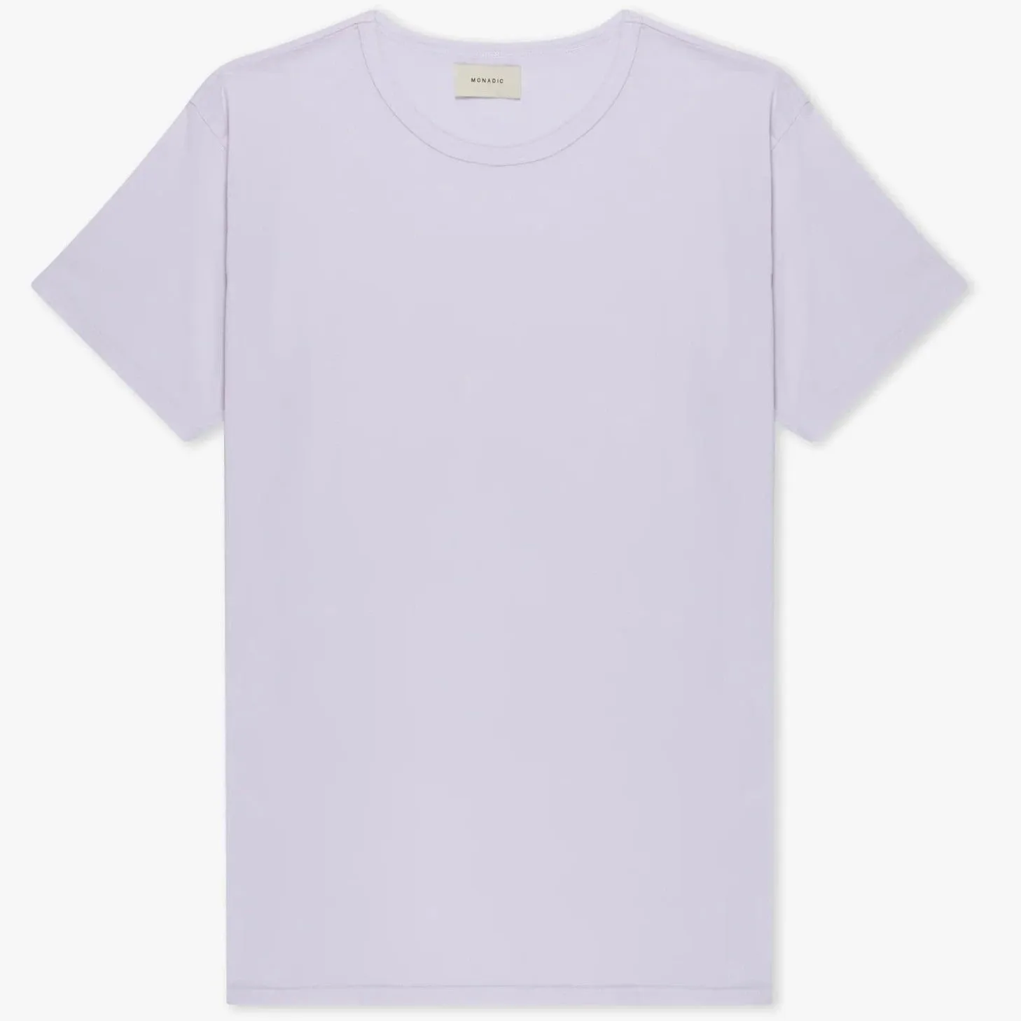 Basis S/S Tee | Lilac | Monadic Clothing sold by Man Ready