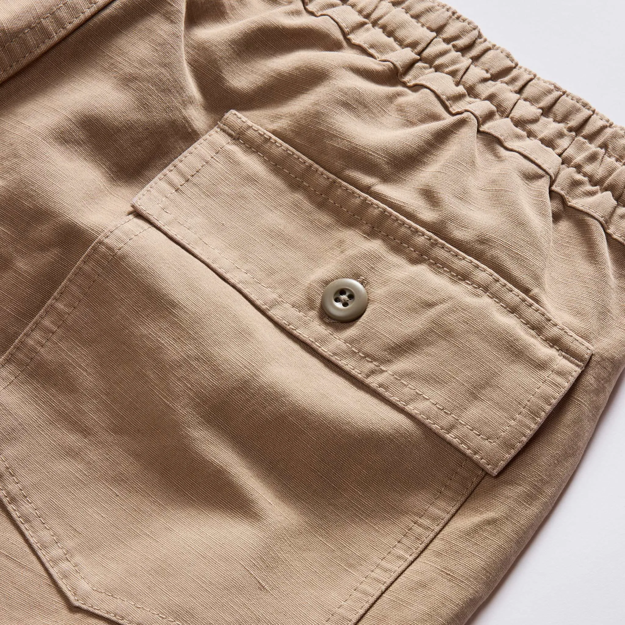 The Apres Trail Short | Dried Earth Slub | Taylor Stitch sold by Man Ready product image thumbnail 3