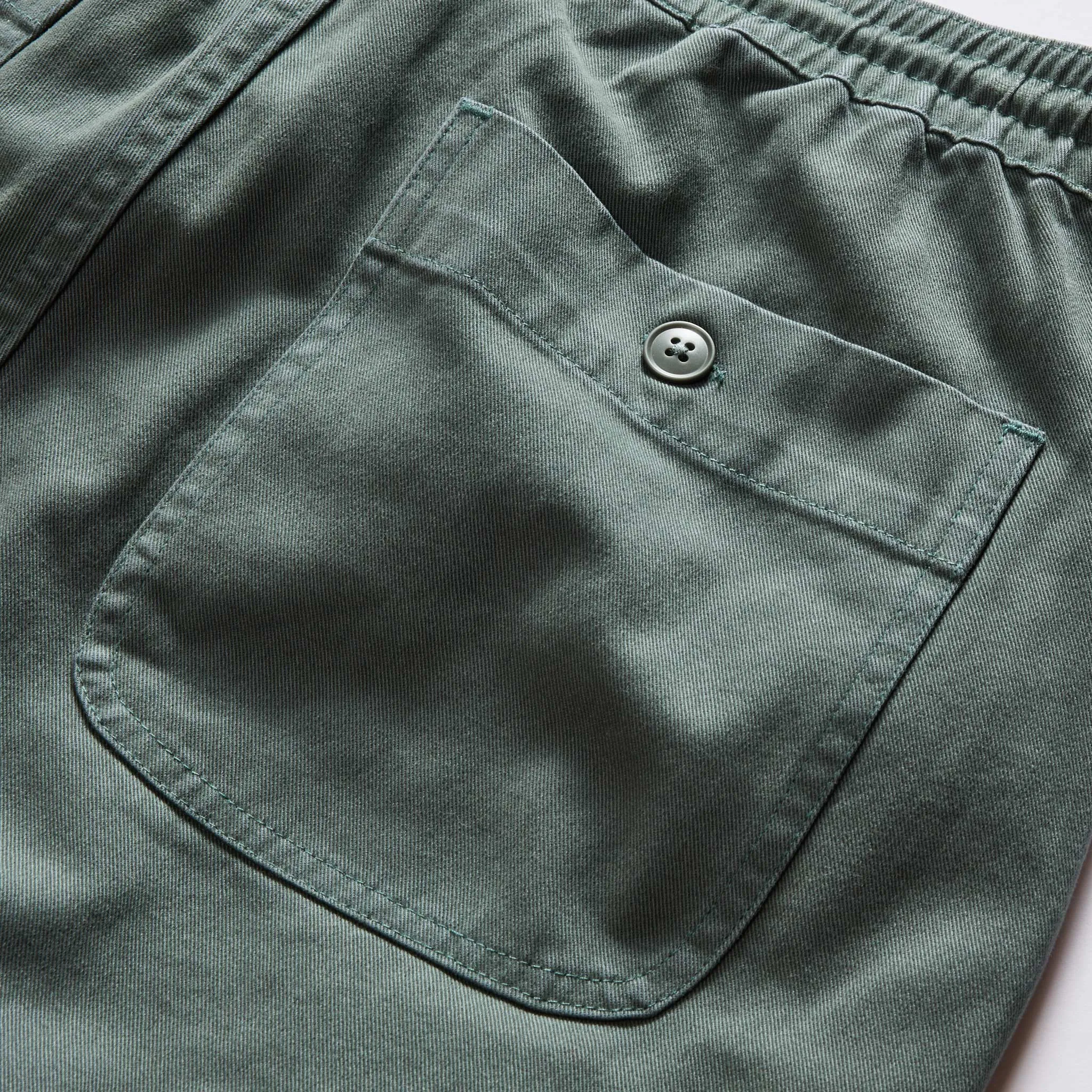 The Apres Short | Organic Deep Sea Foundation Twill | Taylor Stitch sold by Man Ready product image thumbnail 3