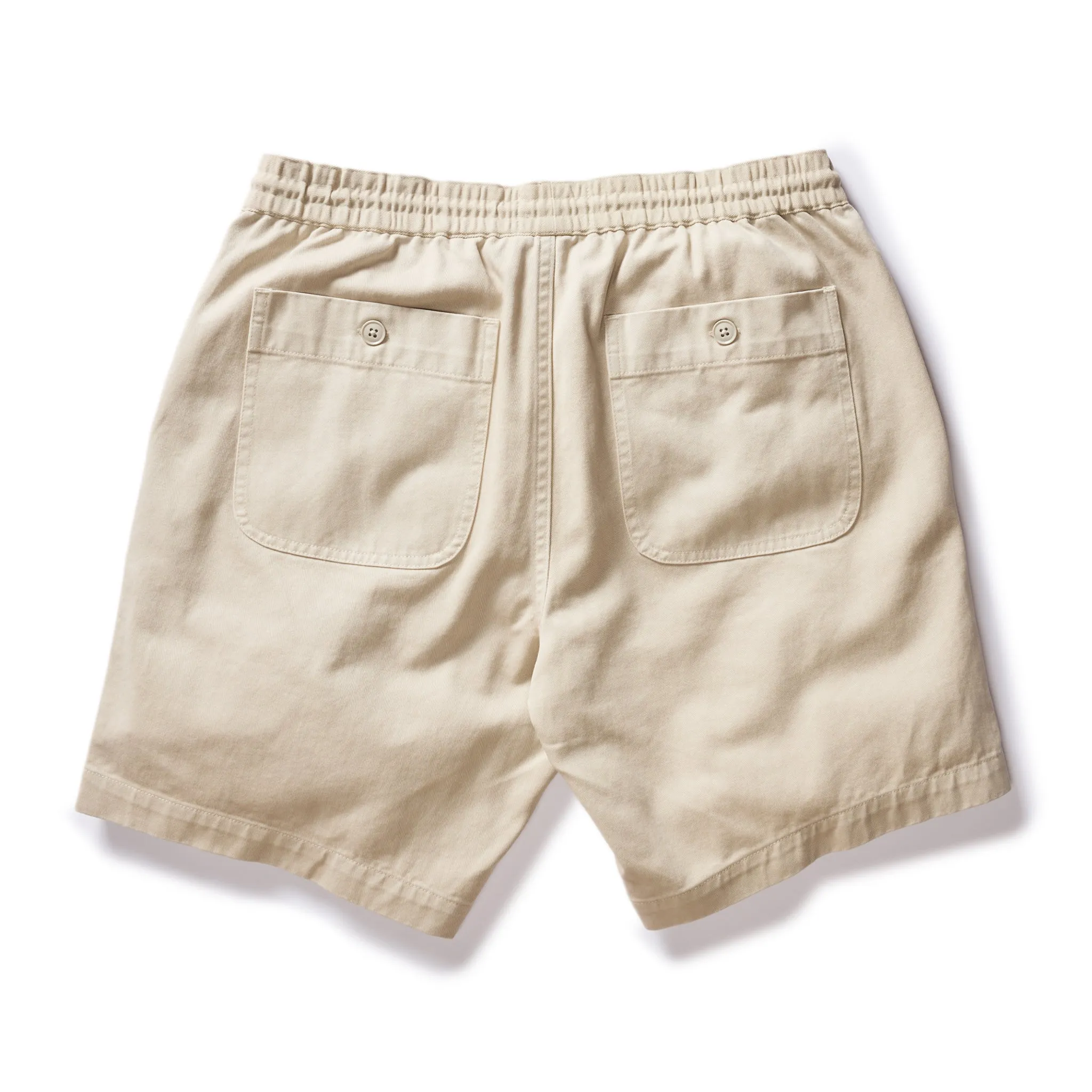 The Apres Short | Organic Aged Stone Foundation Twill | Taylor Stitch sold by Man Ready product image thumbnail 4