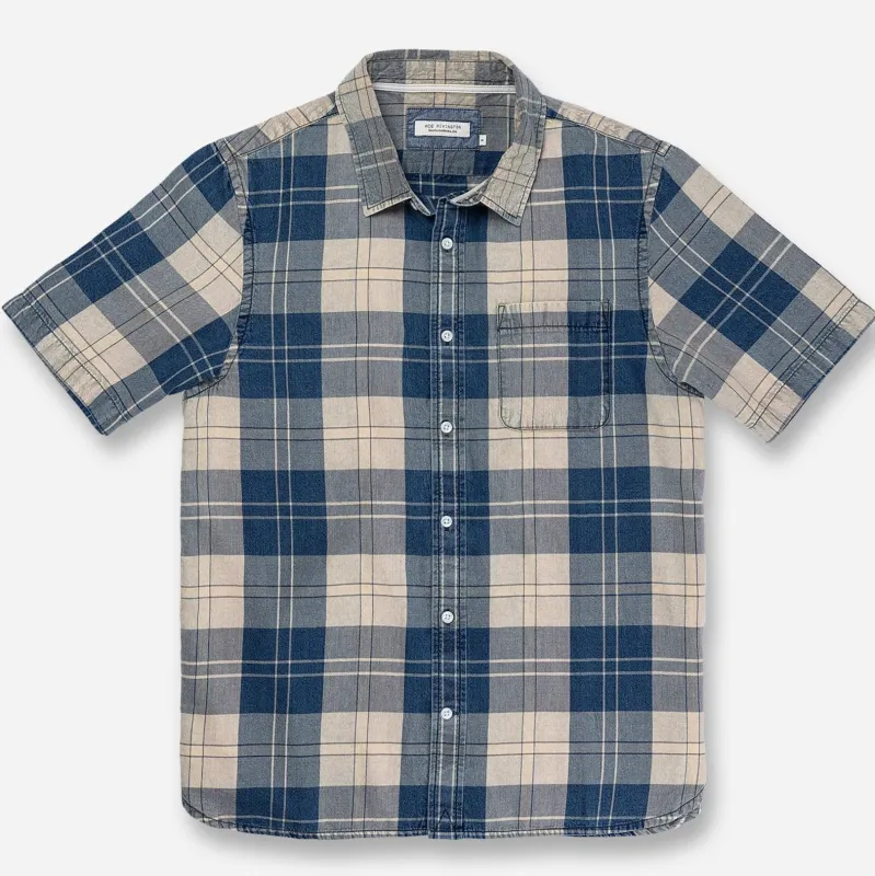 Light Weight Tailored Shirt | Dirty Indigo | Ace Rivington sold by Man Ready