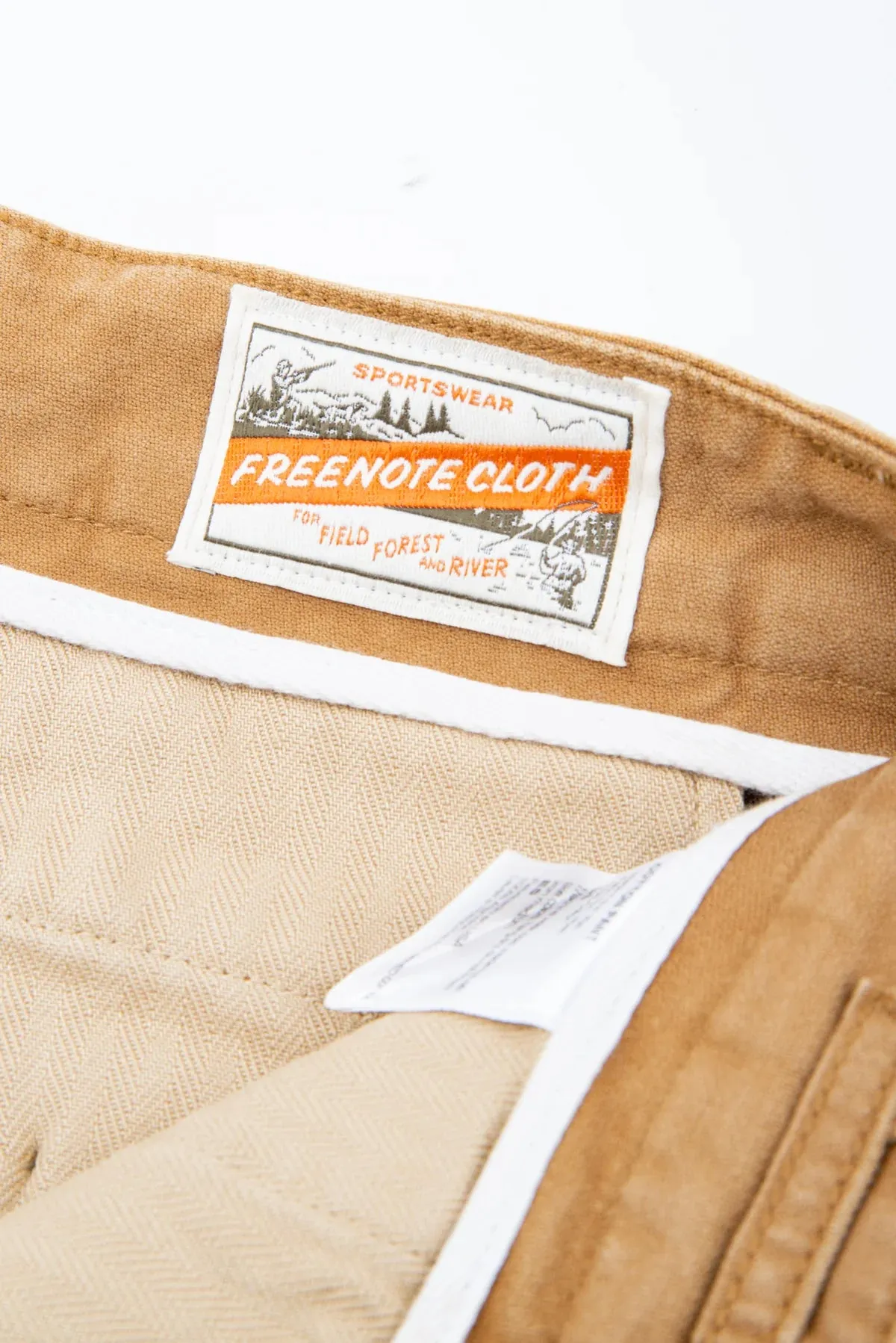 Deck Pant | Khaki | Freenote Cloth sold by Man Ready product image thumbnail 5