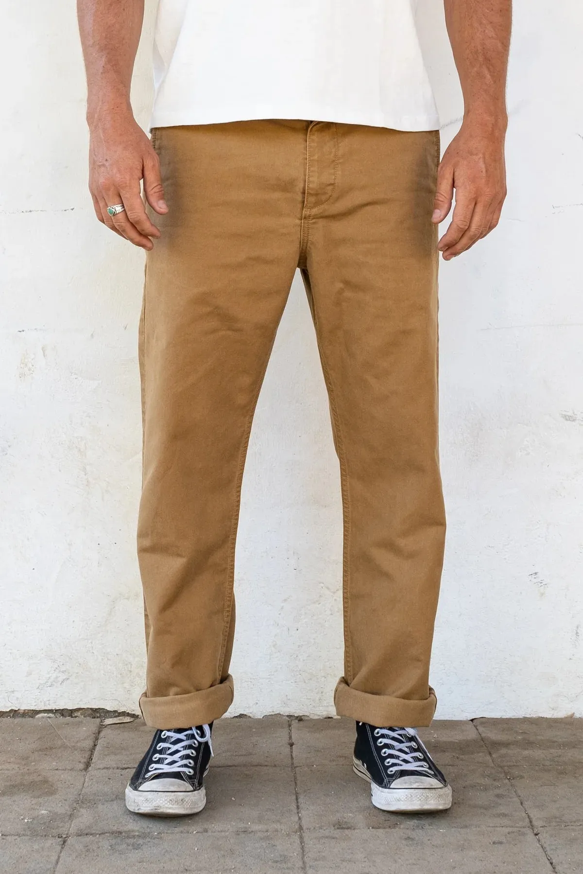 Deck Pant | Khaki | Freenote Cloth sold by Man Ready product image thumbnail 2