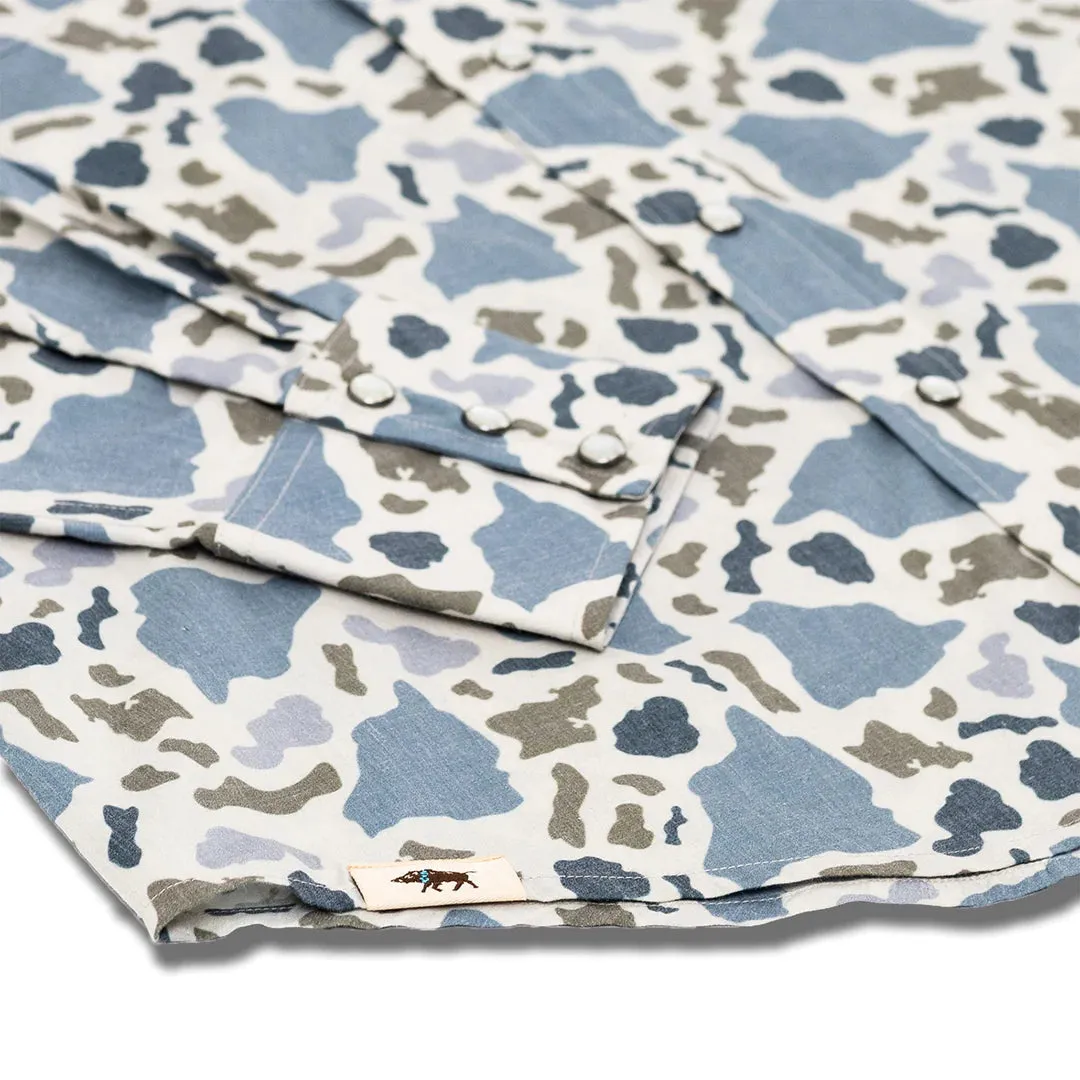 Island Style Western Shirt | Camo Multi | Western Aloha sold by Man Ready product image thumbnail 3