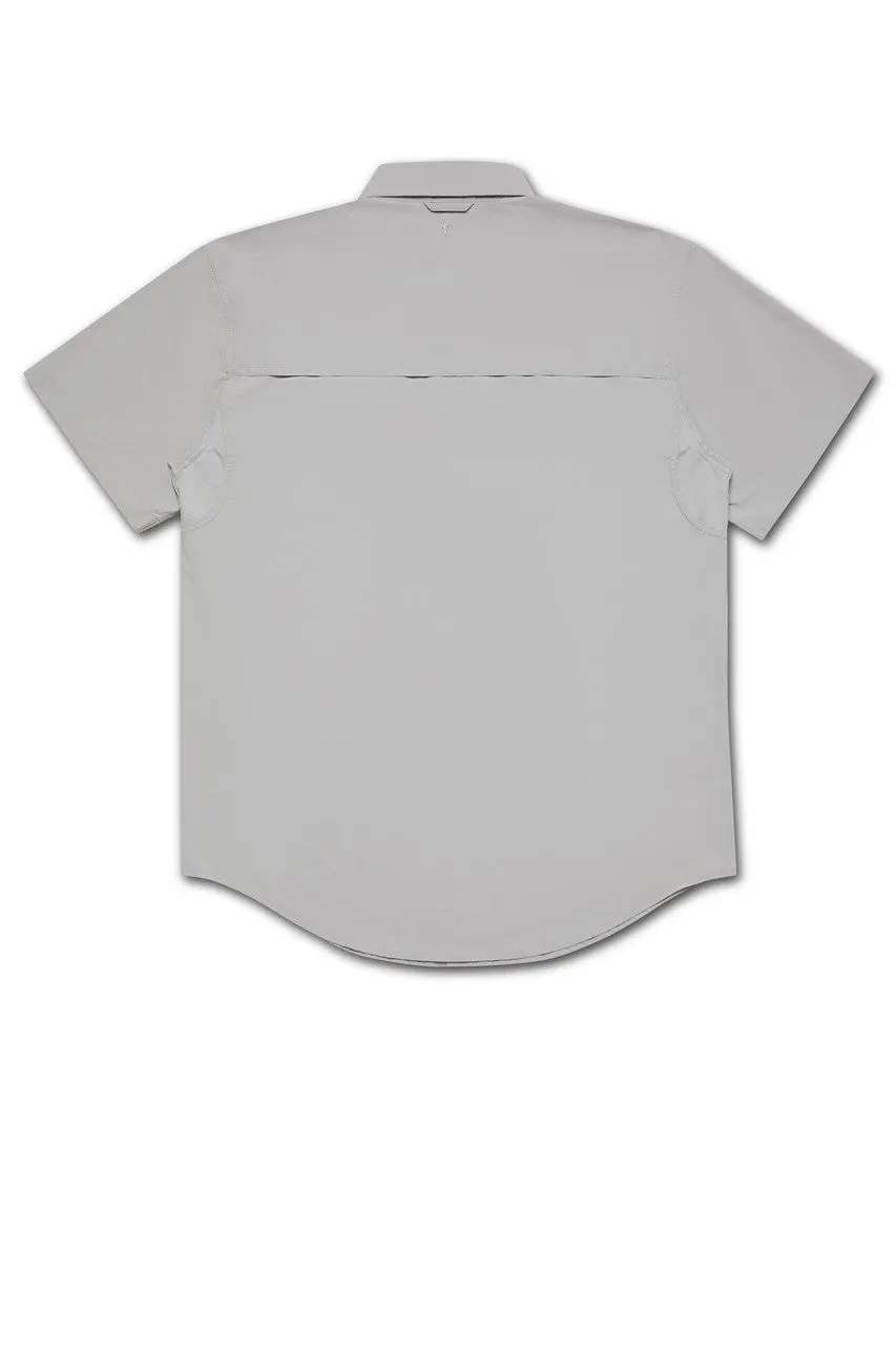 Active+ Field Short Sleeve Shirt | Stone Grey | Ball and Buck sold by Man Ready product image thumbnail 5