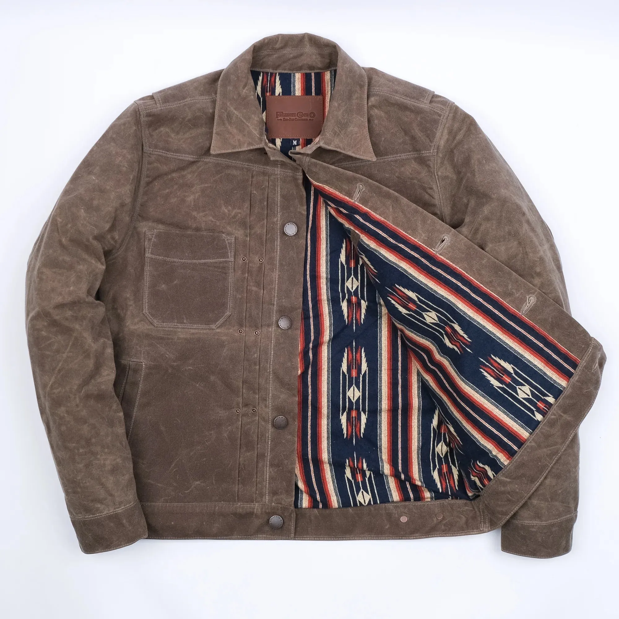 Riders Jacket | Oak | Freenote Cloth sold by Man Ready product image thumbnail 5