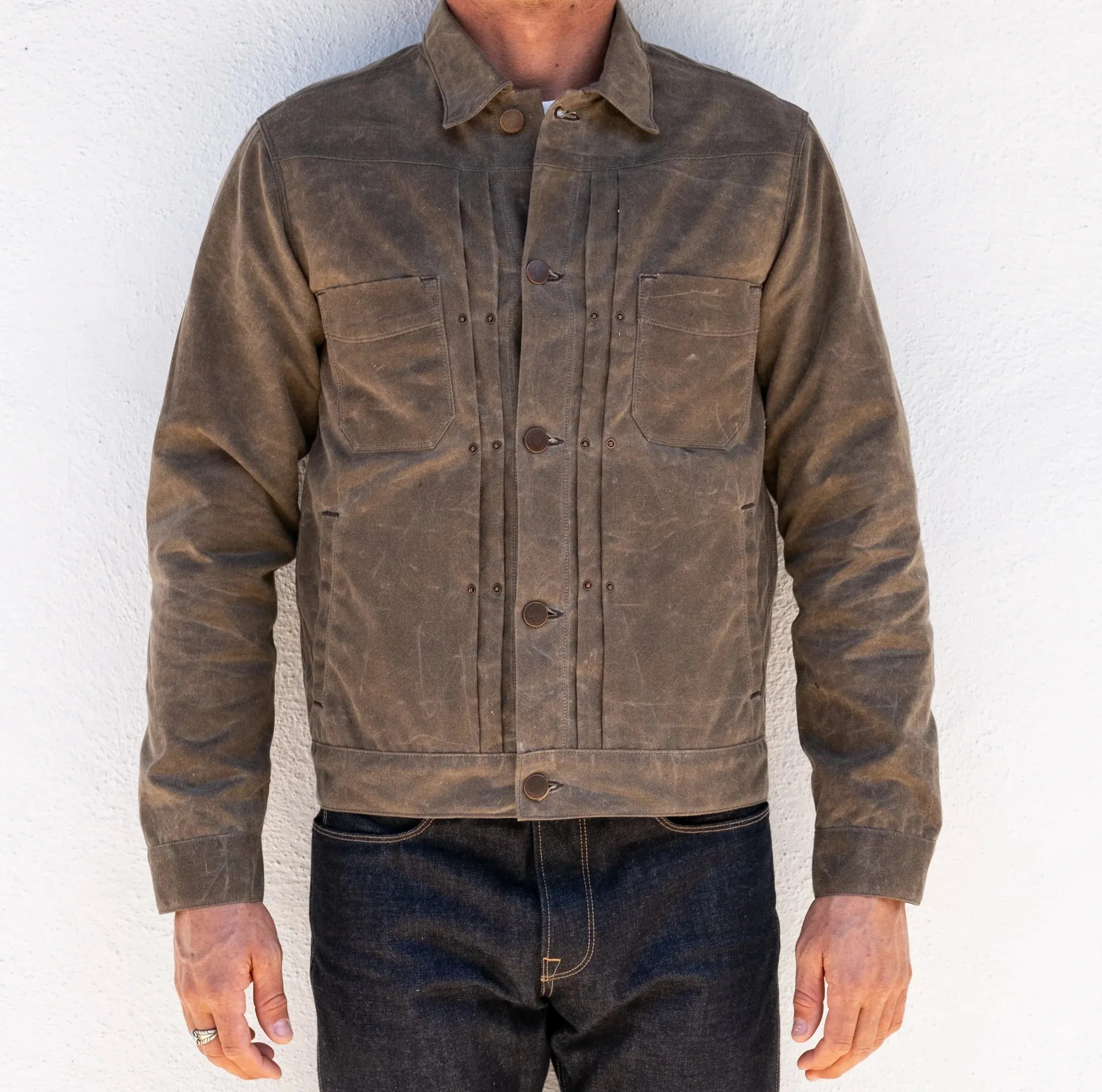 Riders Jacket | Oak | Freenote Cloth sold by Man Ready product image thumbnail 2