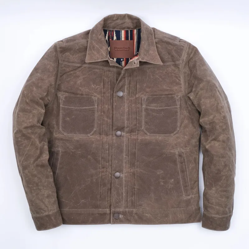 Riders Jacket | Oak | Freenote Cloth sold by Man Ready