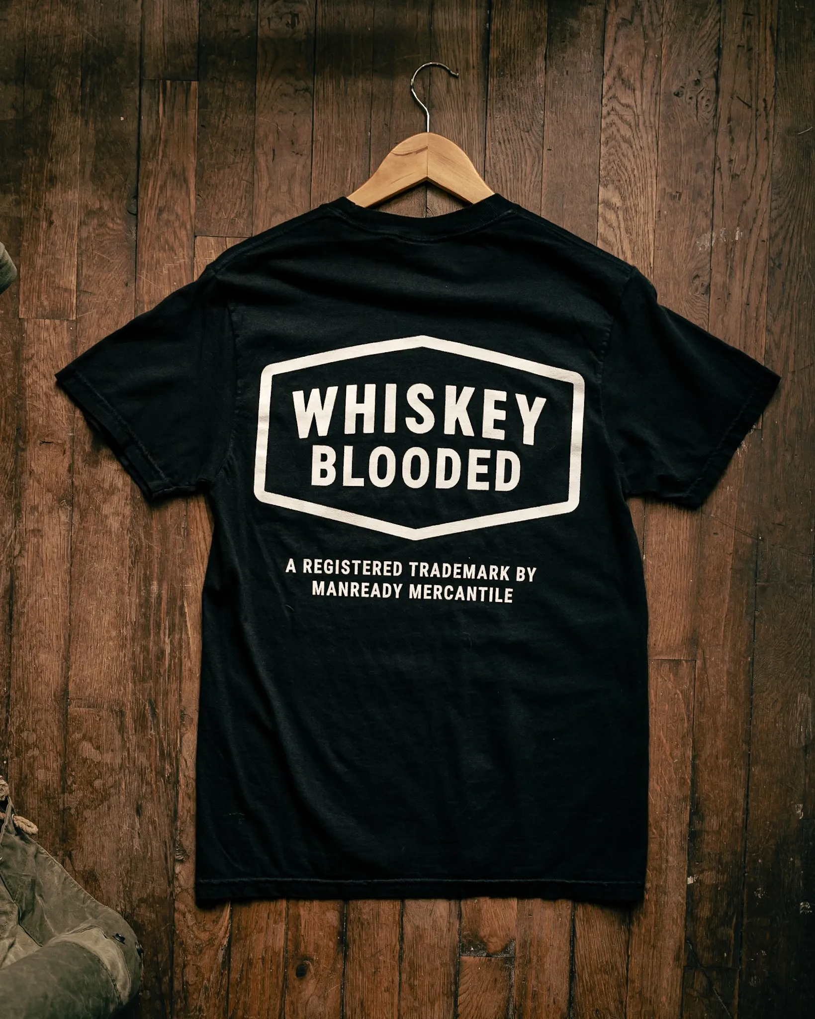 Graphic Pocket Tee | Whiskey Blooded ™ | Manready Mercantile sold by Man Ready