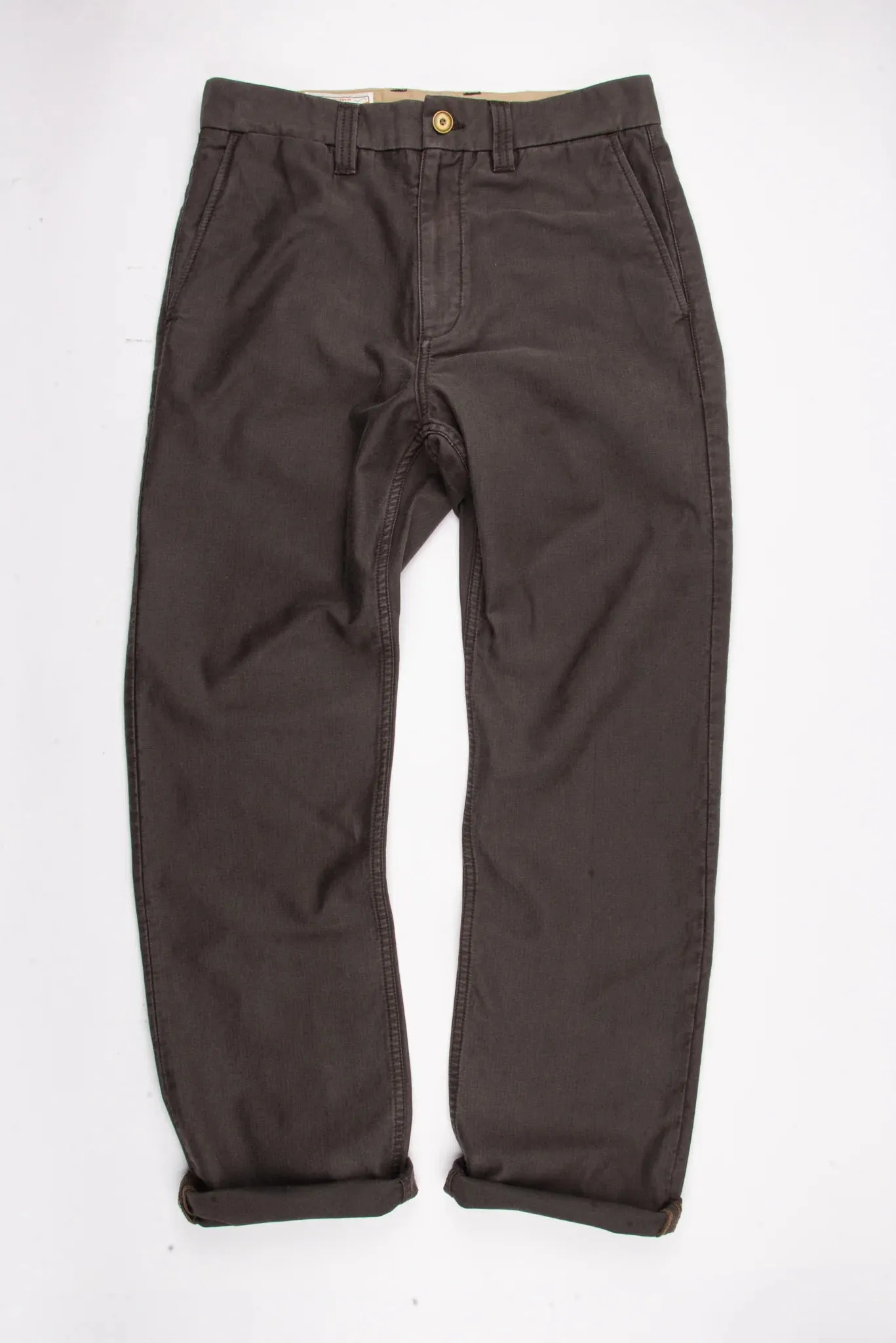Deck Pant | Bark | Freenote Cloth sold by Man Ready