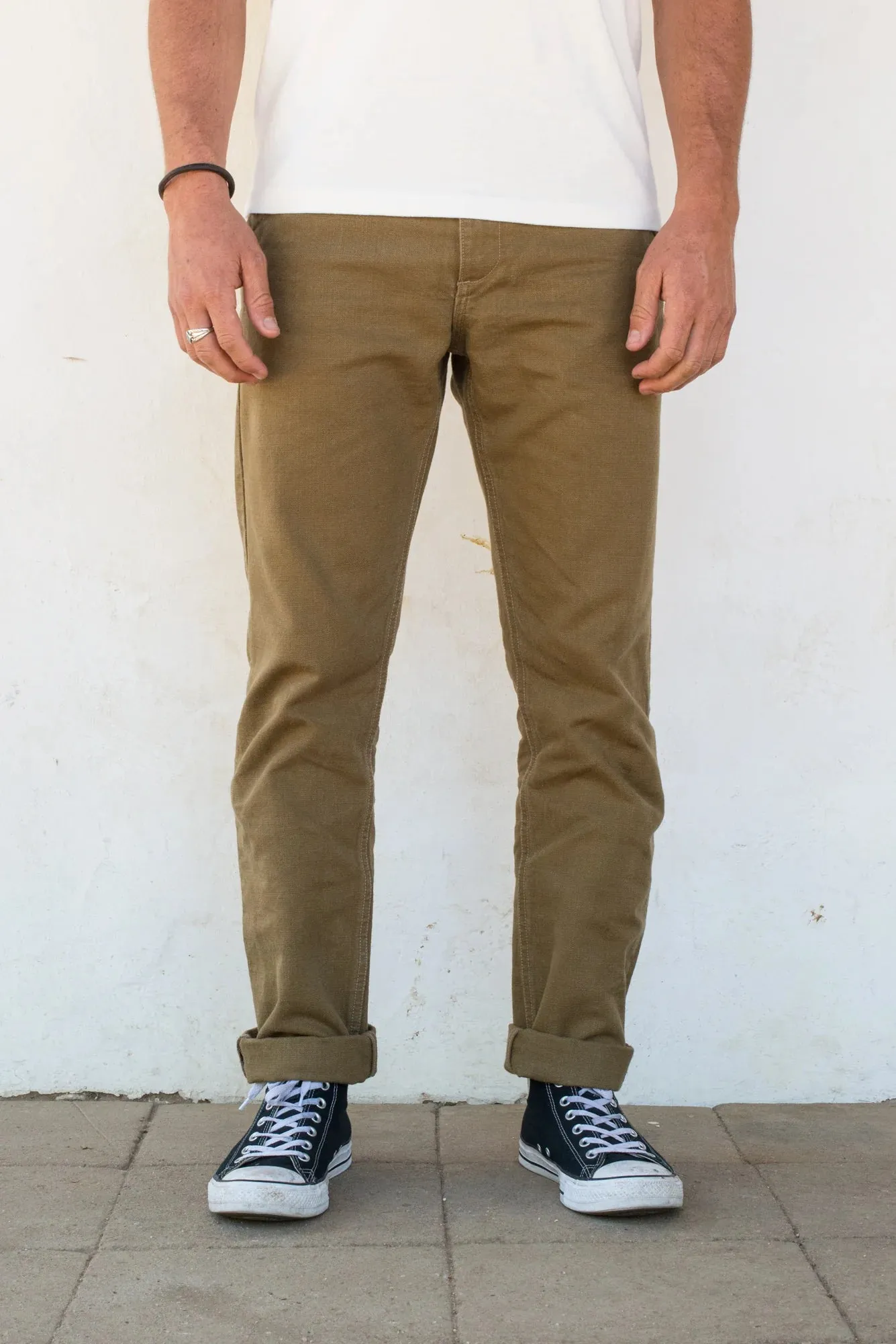 Workers Chino | 14 oz. Tan | Freenote Cloth sold by Man Ready