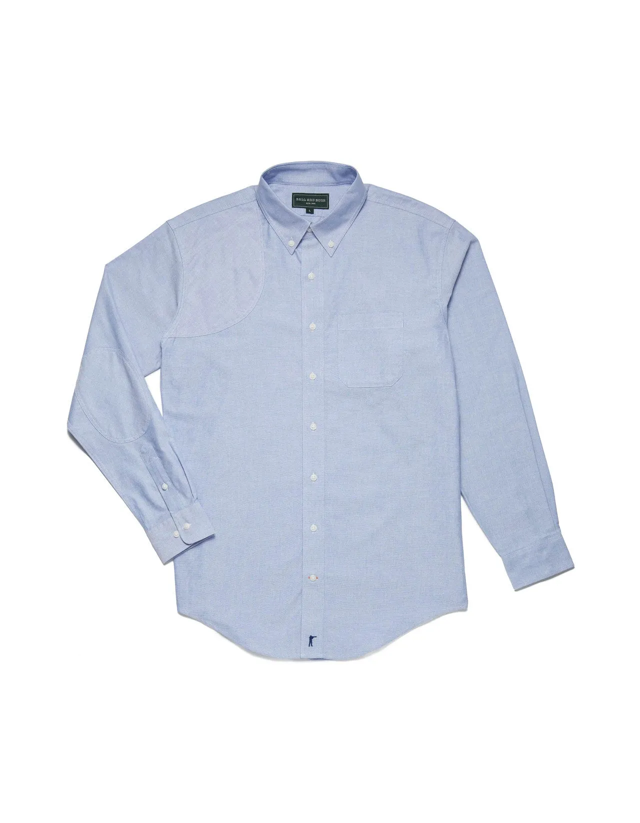 Sportsman Shirt | Blue Oxford | Ball and Buck sold by Man Ready