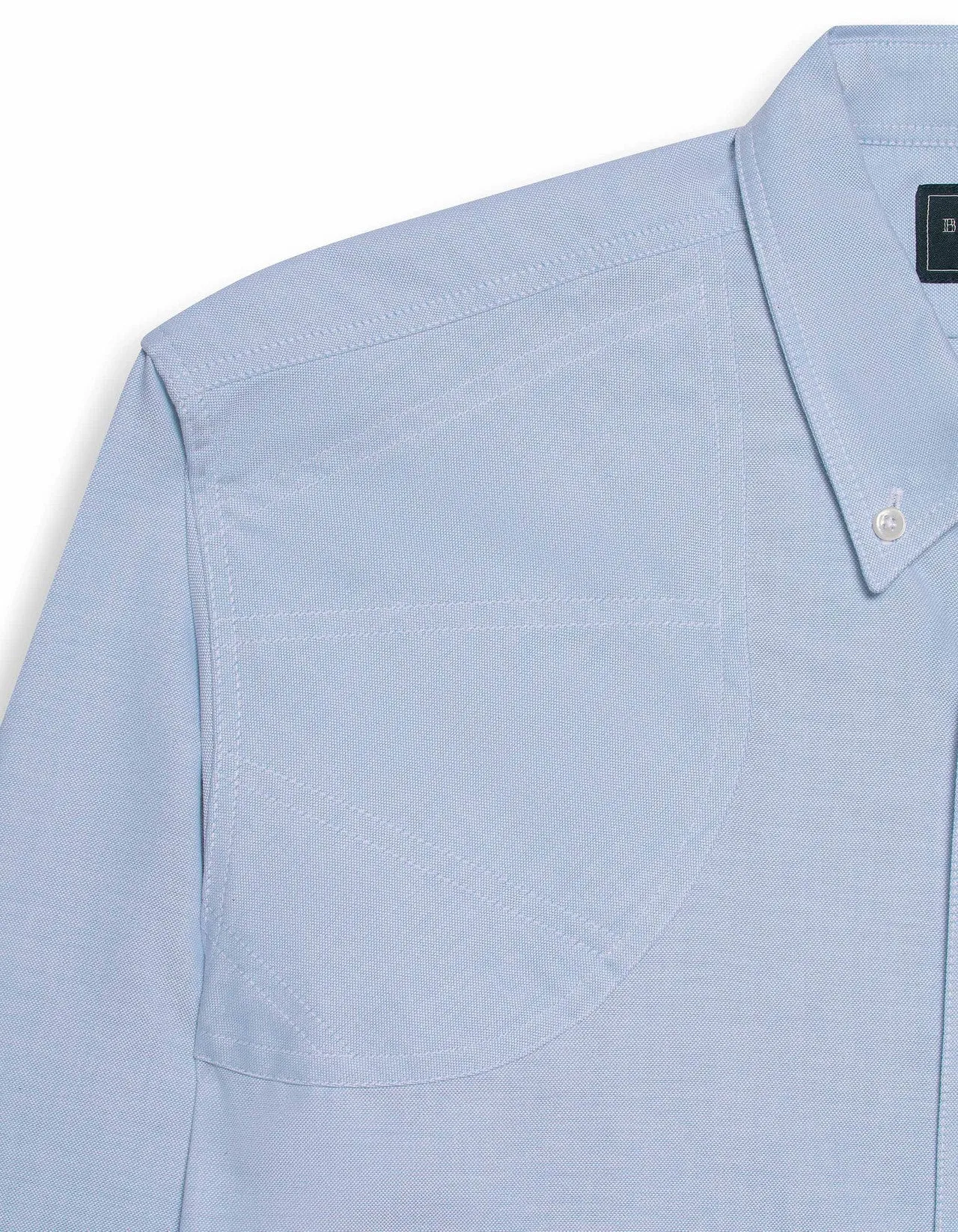 Sportsman Shirt | Blue Oxford | Ball and Buck sold by Man Ready product image thumbnail 3