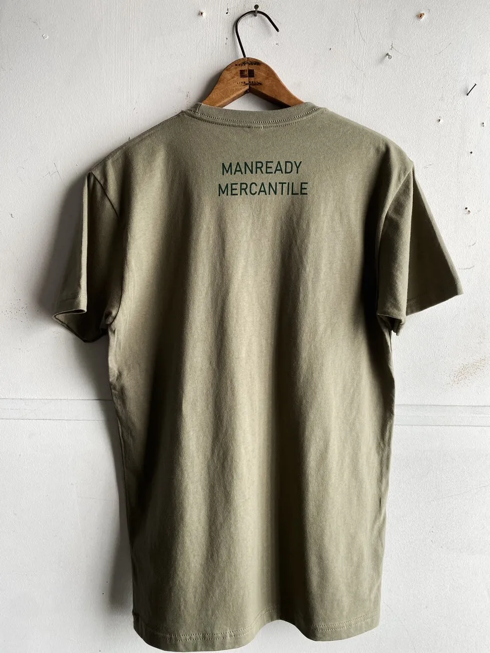 Graphic Tee | Field & Gear | Light Olive | Manready Mercantile sold by Man Ready product image thumbnail 5