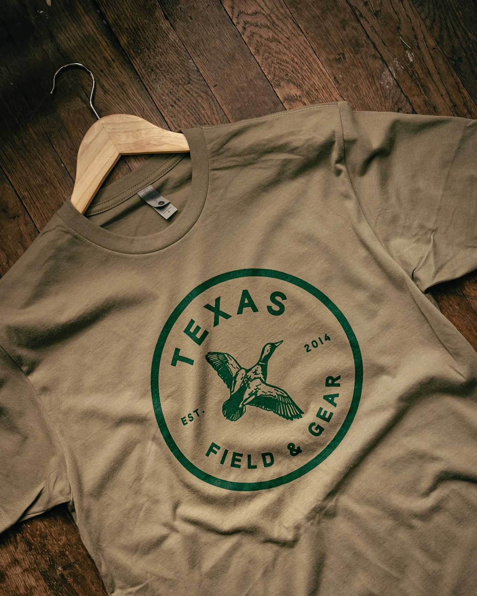 Graphic Tee | Field & Gear | Light Olive | Manready Mercantile sold by Man Ready product image thumbnail 2