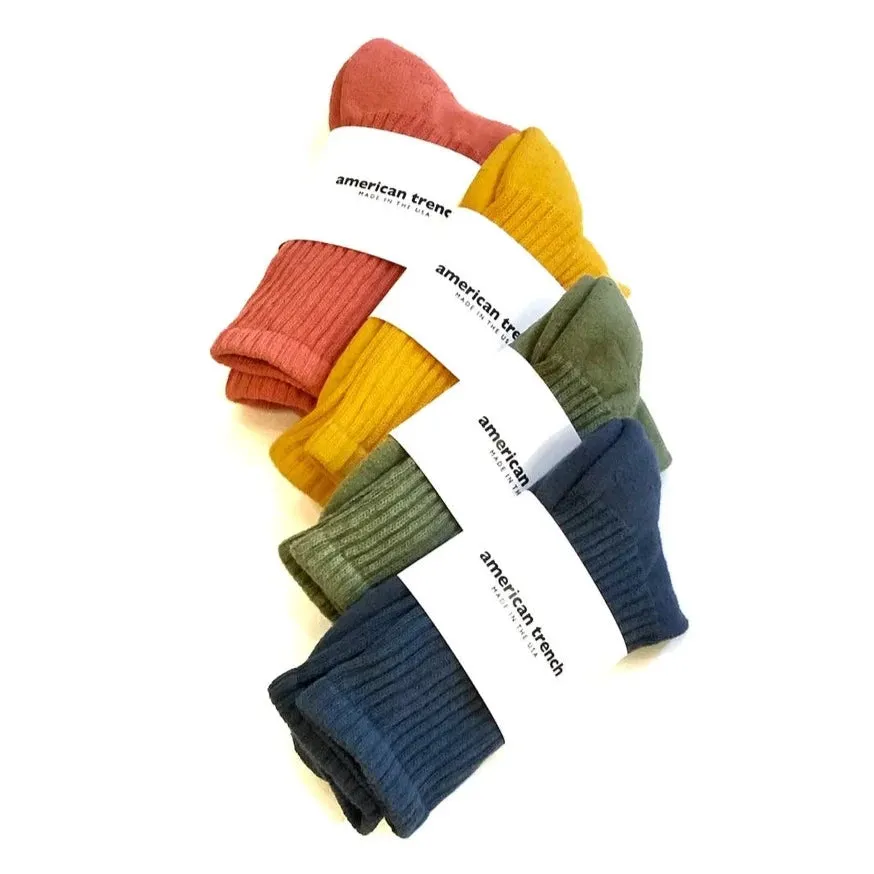 Socks | Retro Solid | American Trench sold by Man Ready