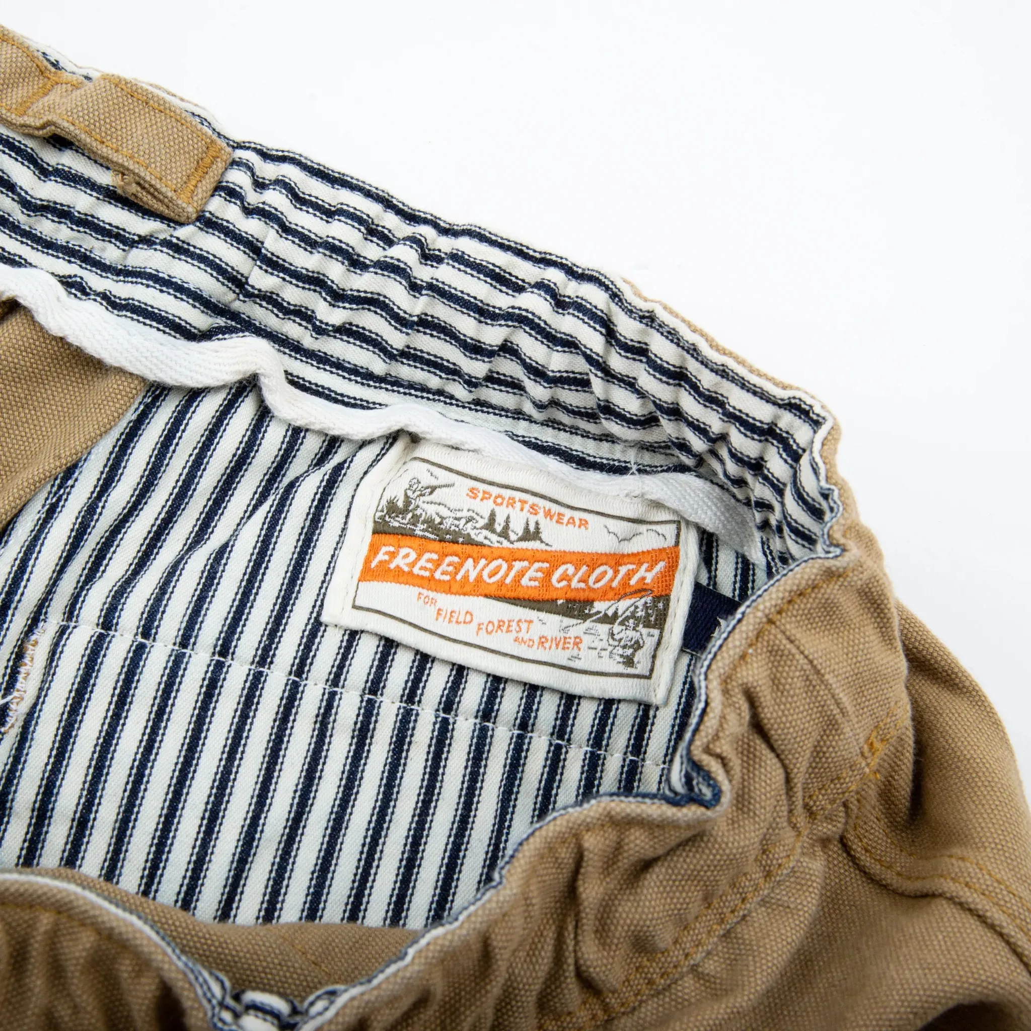 Deck Short | Khaki | Freenote Cloth sold by Man Ready product image thumbnail 2