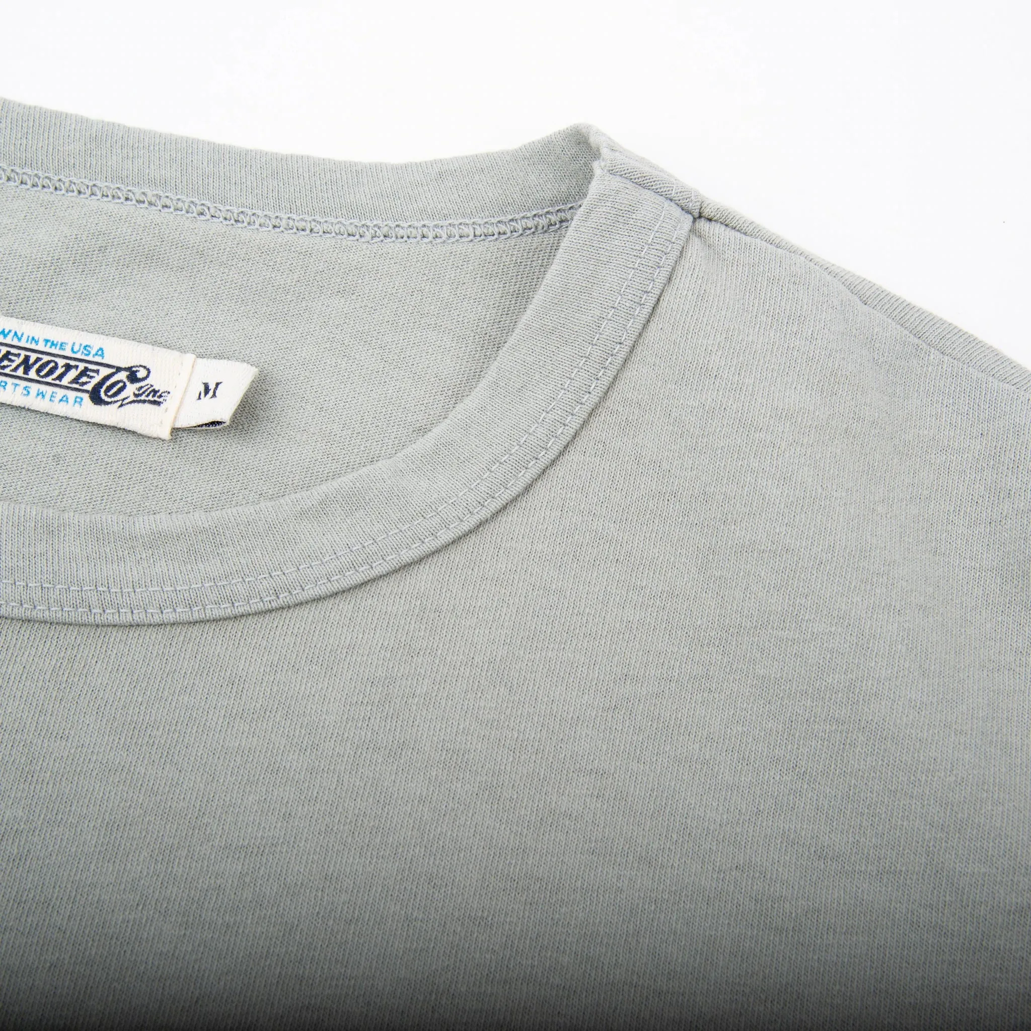 9 oz Pocket Tee | Sage | Freenote Cloth sold by Man Ready product image thumbnail 2