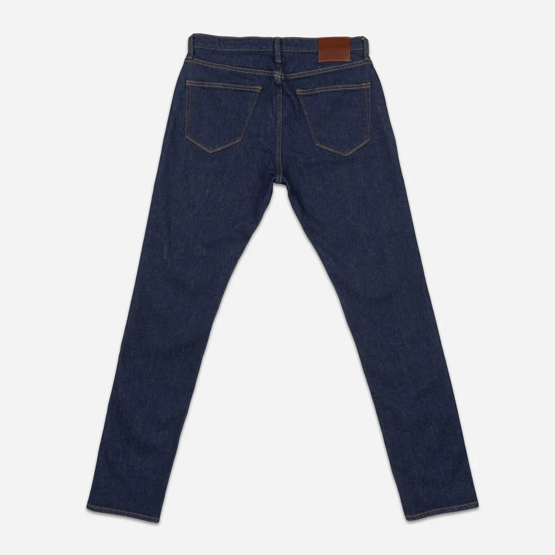 Athletic Taper Denim Jeans | Dark Clean | Ace Rivington sold by Man Ready product image thumbnail 2