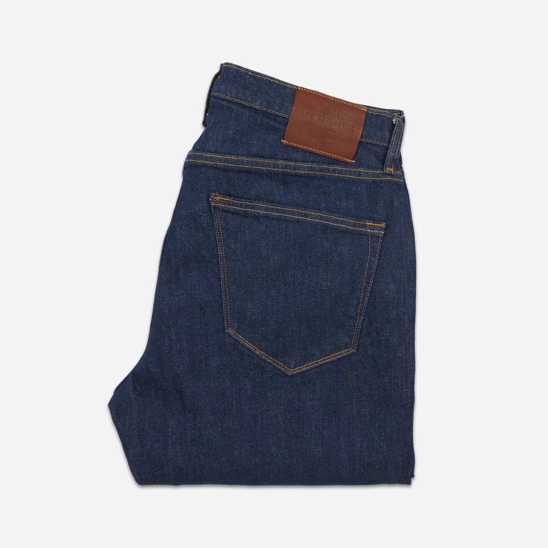 Athletic Taper Denim Jeans | Dark Clean | Ace Rivington sold by Man Ready product image thumbnail 4