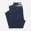 Athletic Taper Denim Jeans | Dark Clean | Ace Rivington sold by Man Ready
