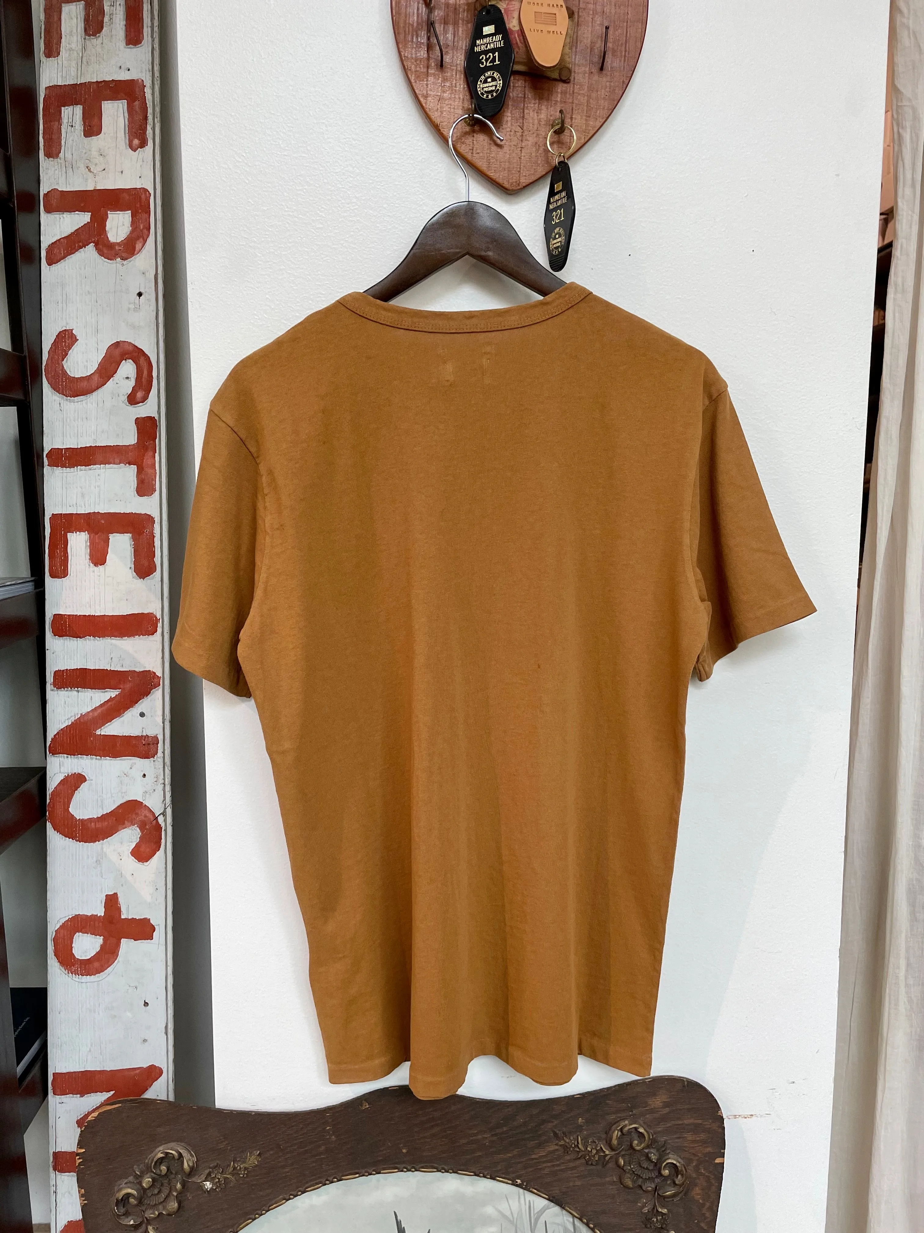 9 oz Pocket Tee | Tobacco | Freenote Cloth sold by Man Ready product image thumbnail 2