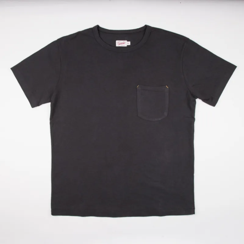 9 oz. Pocket Tee | Midnight | Freenote Cloth sold by Man Ready