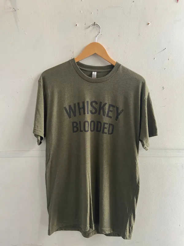 Graphic Tee | Whiskey Blooded | Forest Green | Manready Mercantile sold by Man Ready