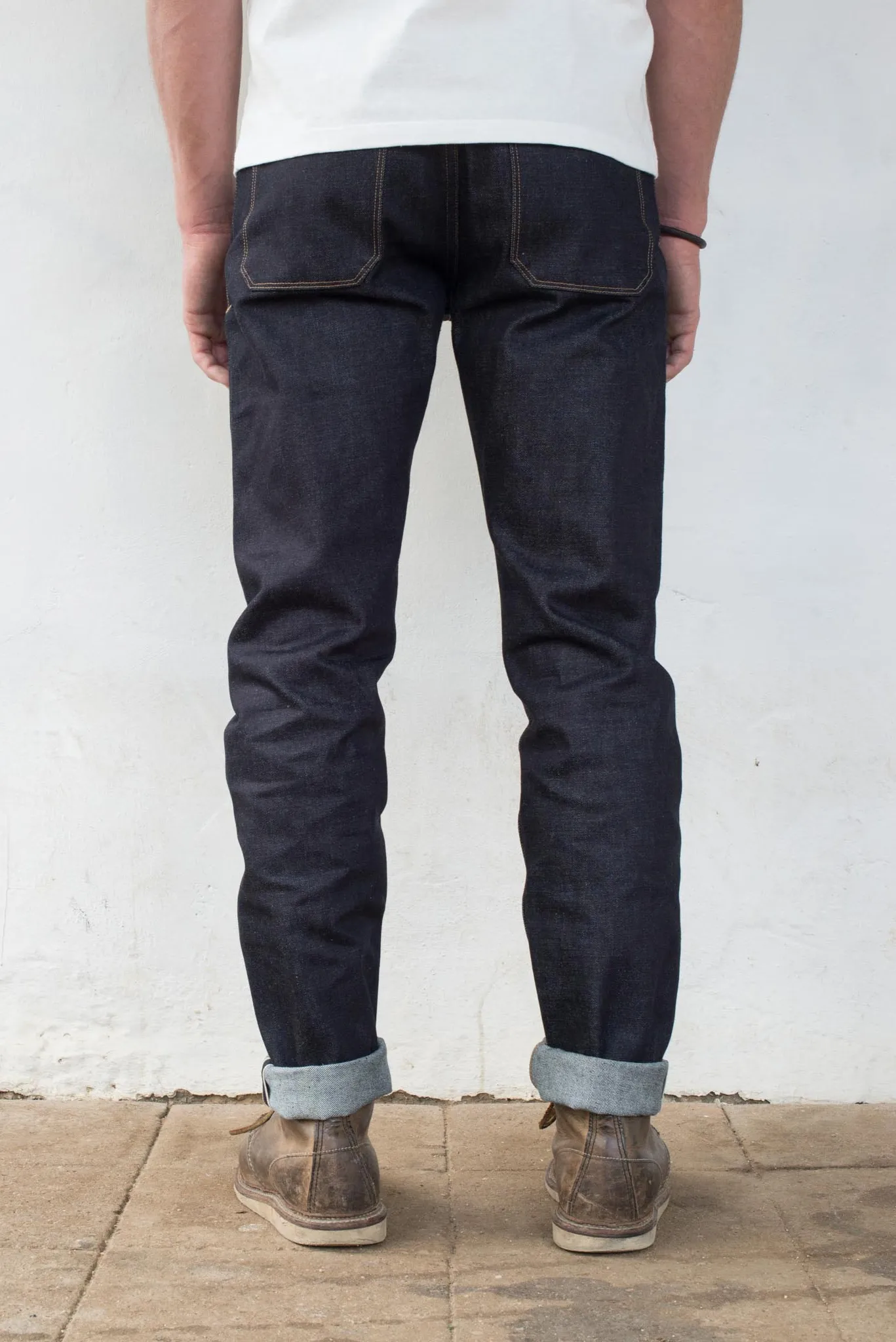 Portola Classic Taper | 14.5 oz Blue Denim | Freenote Cloth sold by Man Ready product image thumbnail 2