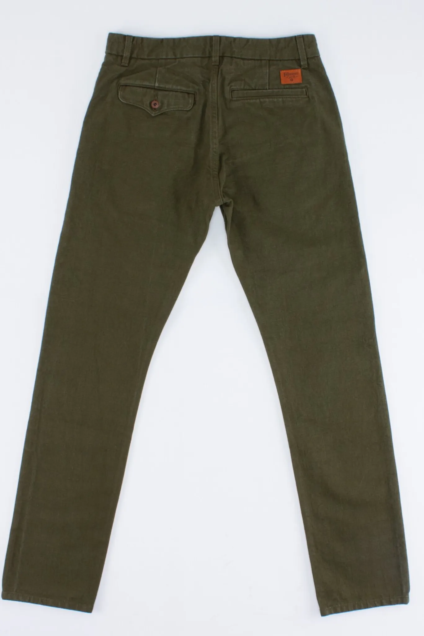 Workers Chino | 14 oz. Army | Freenote Cloth sold by Man Ready product image thumbnail 2