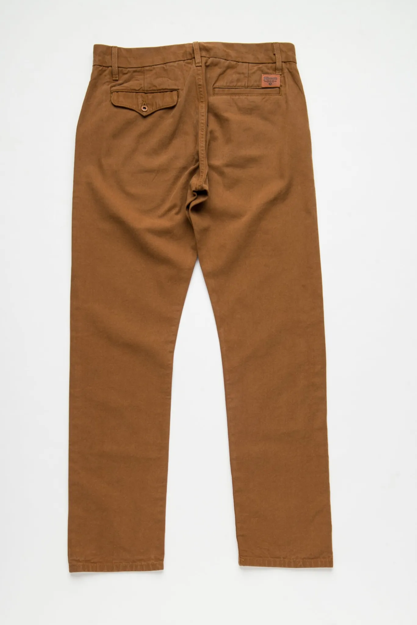 Workers Chino Slim Straight | Rust | Freenote Cloth sold by Man Ready product image thumbnail 2