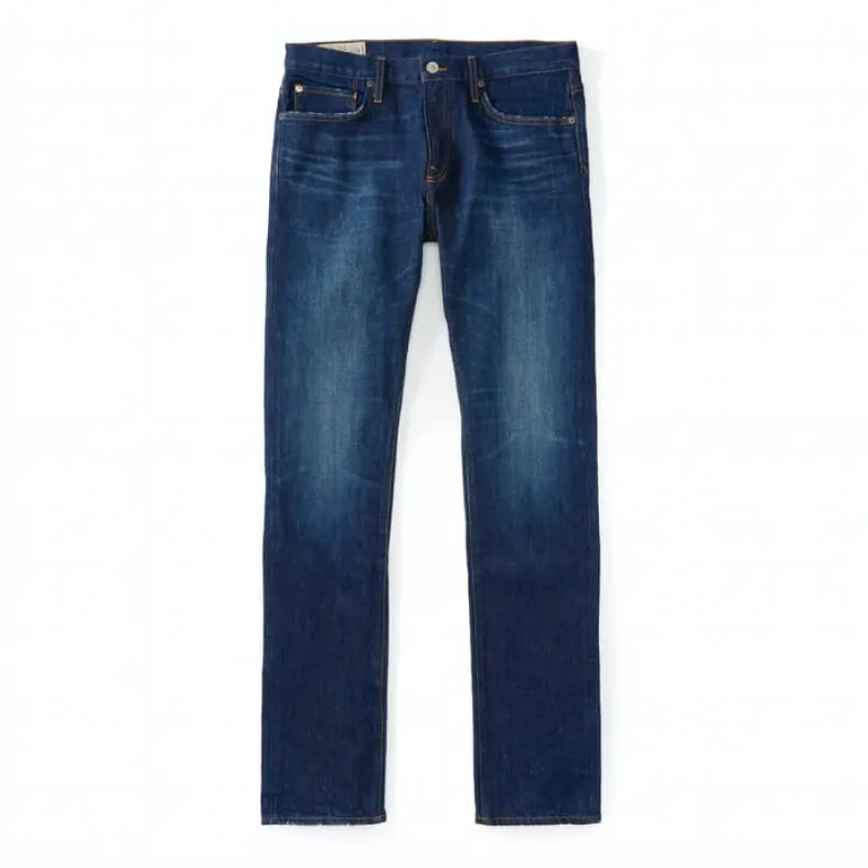 Athletic Tapered Denim | Dark Vintage | Ace Rivington sold by Man Ready