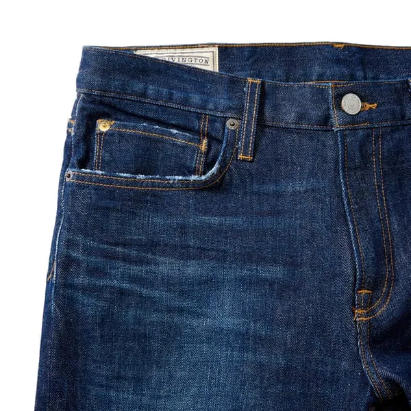 Athletic Tapered Denim | Dark Vintage | Ace Rivington sold by Man Ready product image thumbnail 3