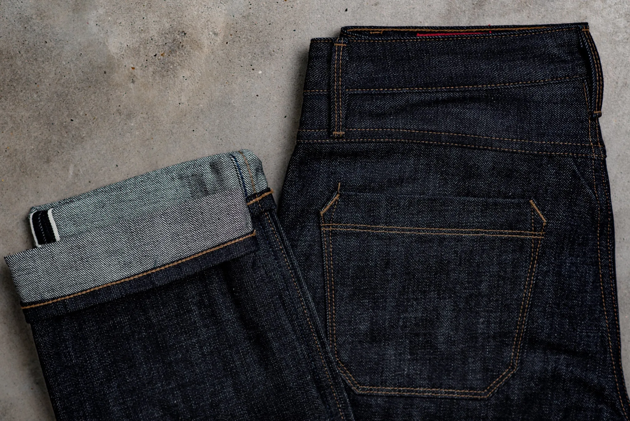 Rios Slim Straight | 14 oz. Blue | Freenote Cloth sold by Man Ready product image thumbnail 2