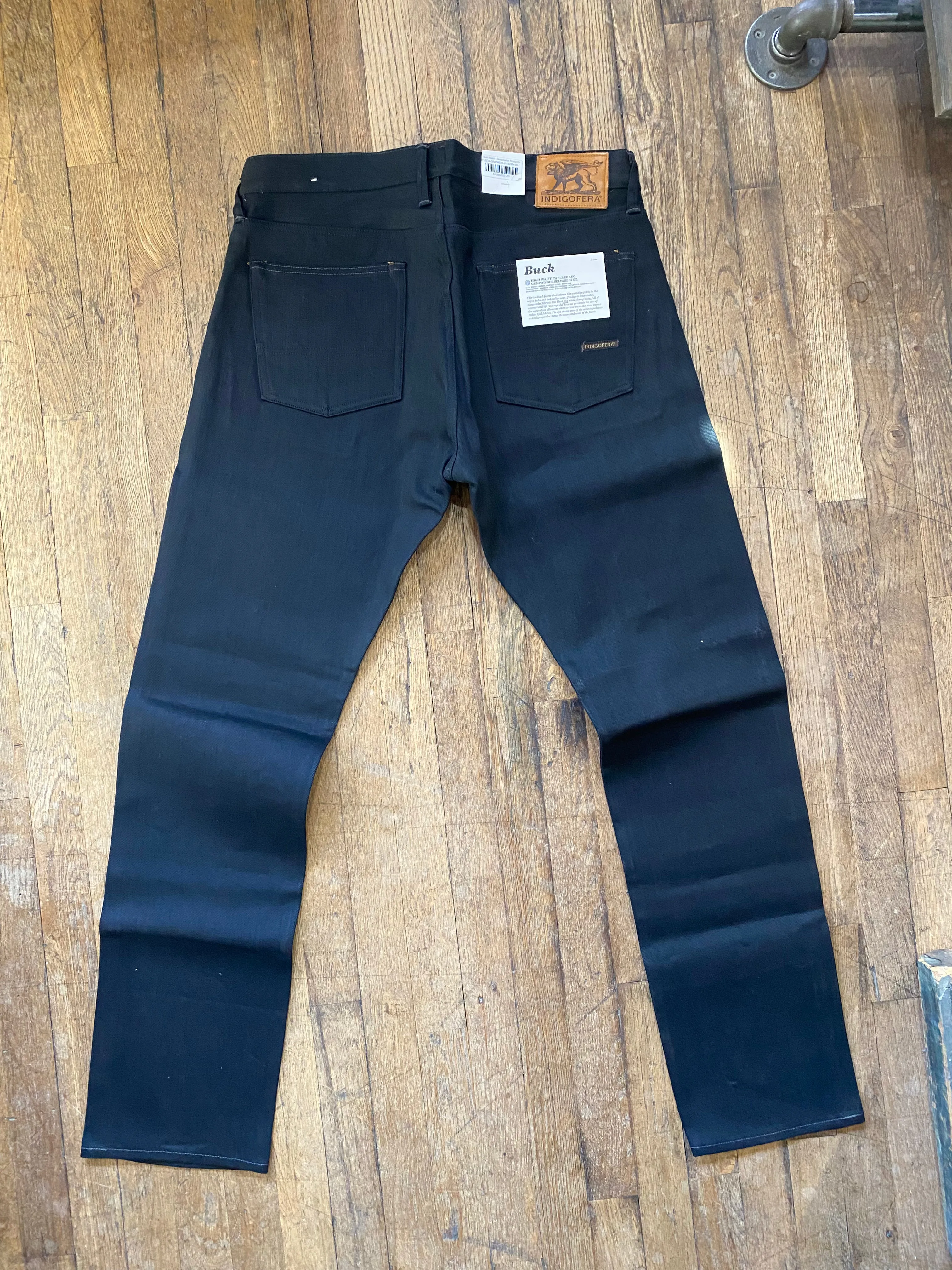 Buck Jeans | Gunpowder | Indigofera sold by Man Ready product image thumbnail 4