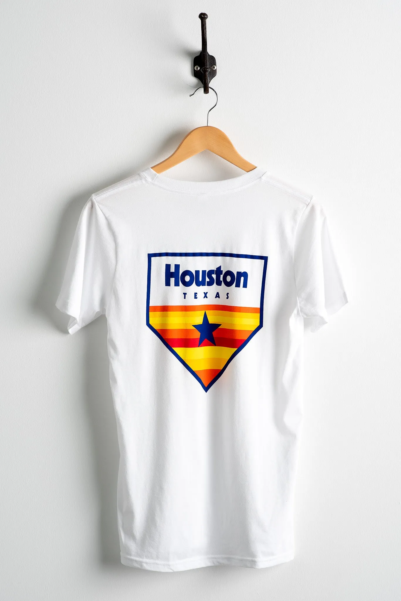 Graphic Tee | Houston Home Plate | White | Manready Mercantile sold by Man Ready