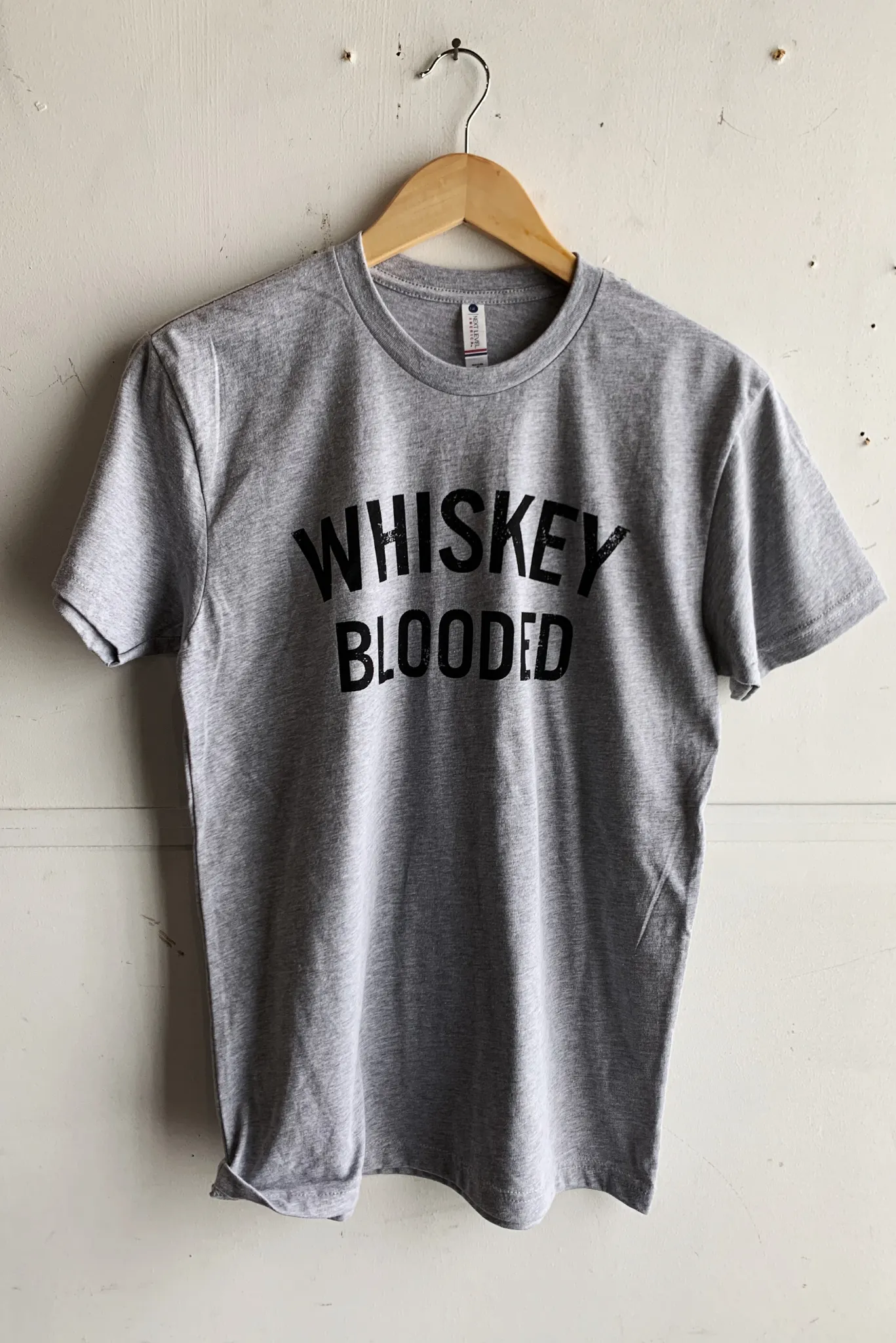 Graphic Tee | Whiskey Blooded | Grey | Manready Mercantile sold by Man Ready product image thumbnail 3