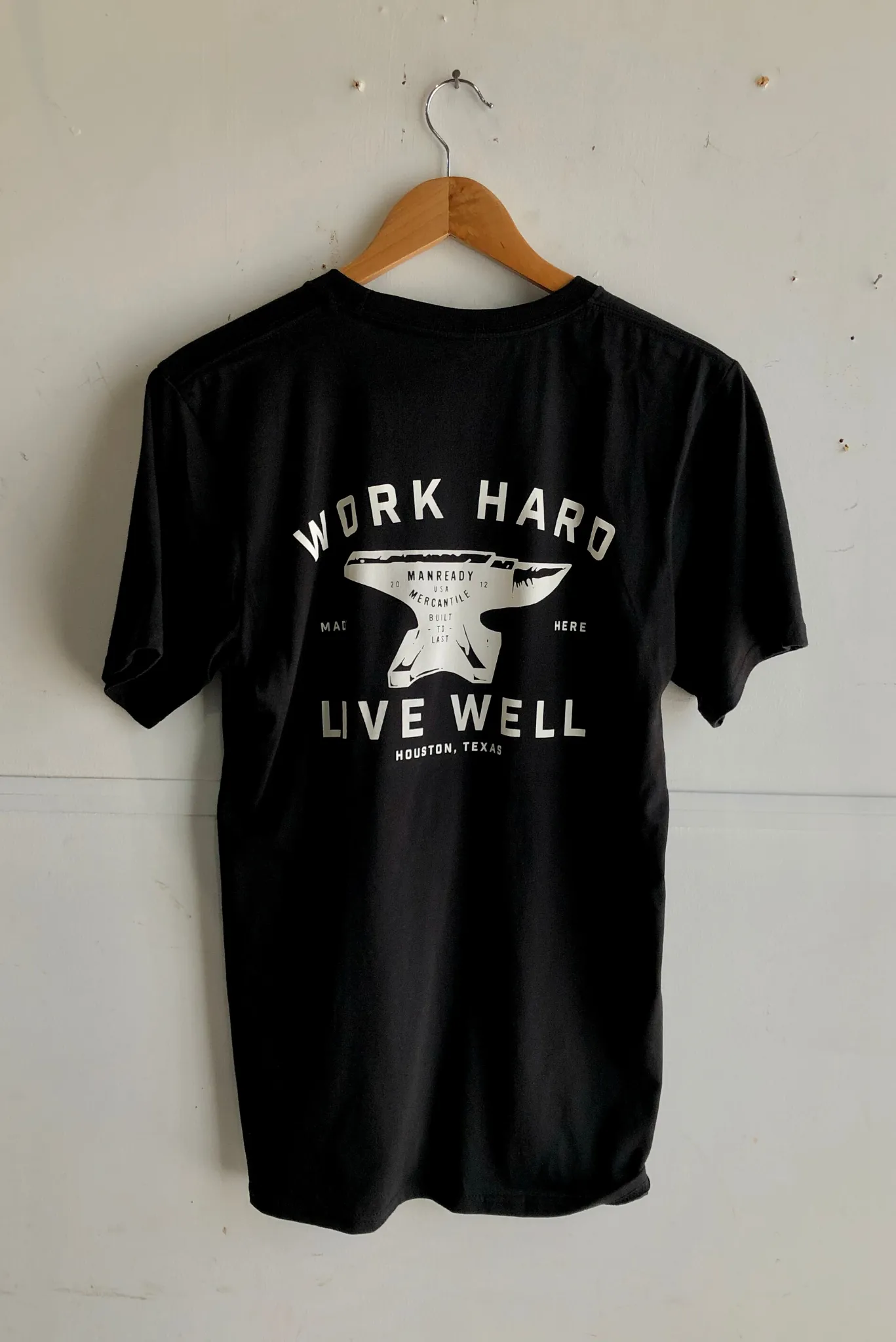 Graphic Tee | Anvil | Black | Manready Mercantile sold by Man Ready product image thumbnail 4