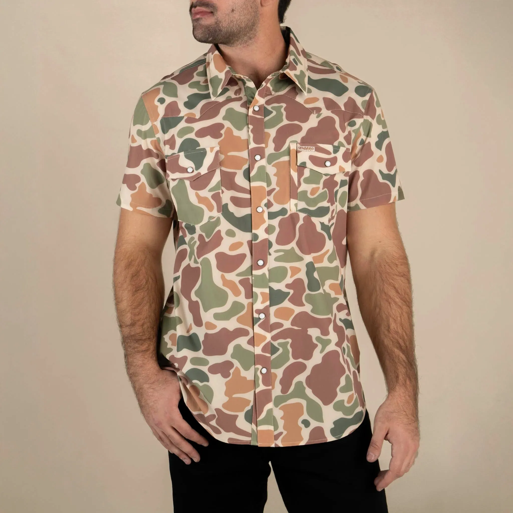 Confluence Tech S/S Shirt | Field Camo | Sendero Provisions Co sold by Man Ready product image thumbnail 3