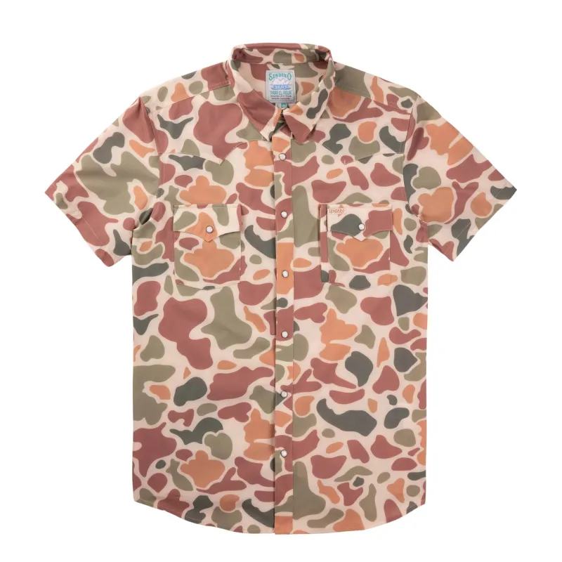 Confluence Tech S/S Shirt | Field Camo | Sendero Provisions Co sold by Man Ready