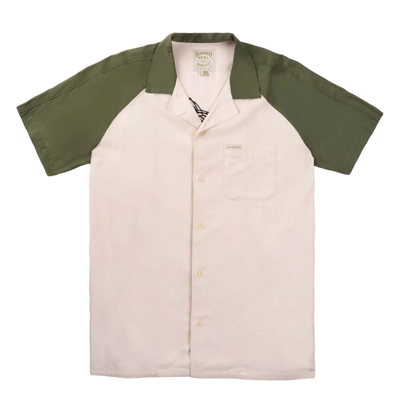 Saloon Shirt | Aguila Green | Sendero Provisions Co sold by Man Ready product image thumbnail 3