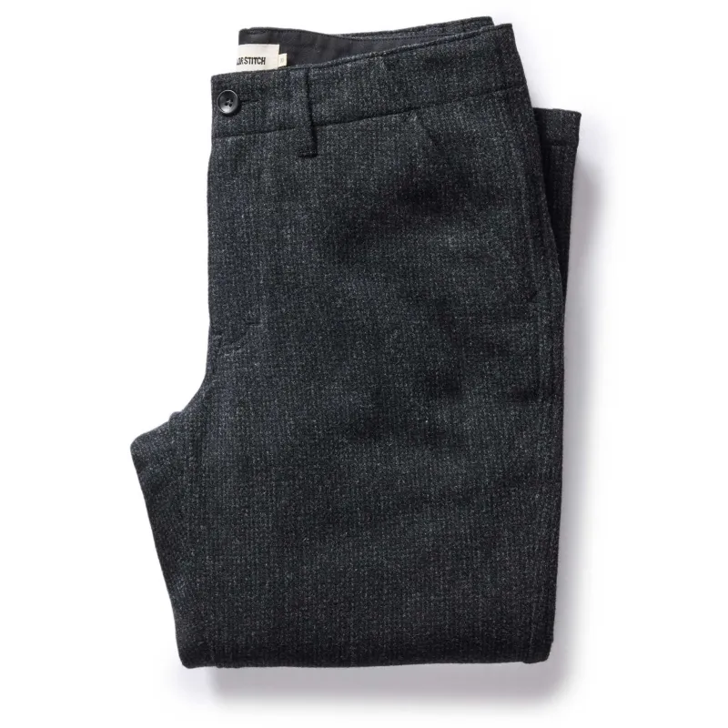 The Carnegie Pant | Heather Charcoal Wool | Taylor Stitch made by Taylor Stitch