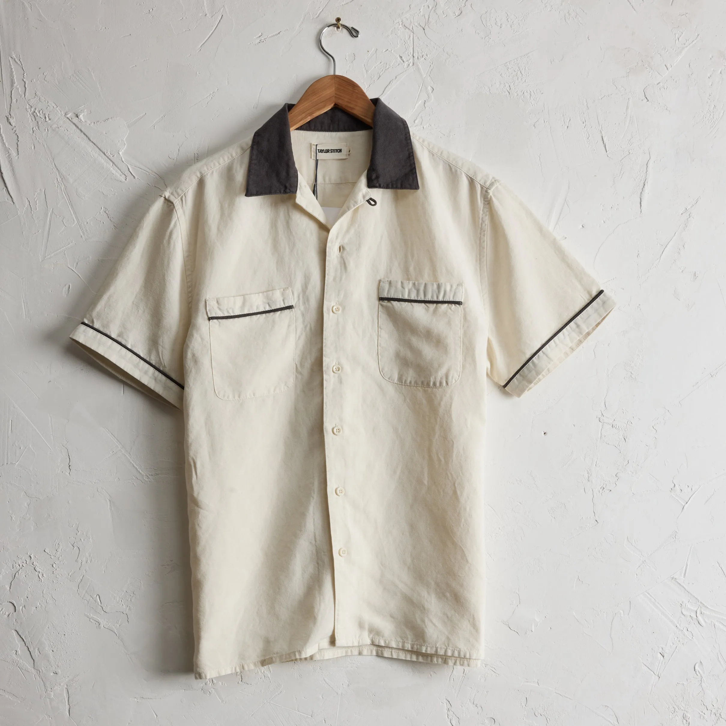 The Weber Shirt | Vintage White | Taylor Stitch sold by Man Ready