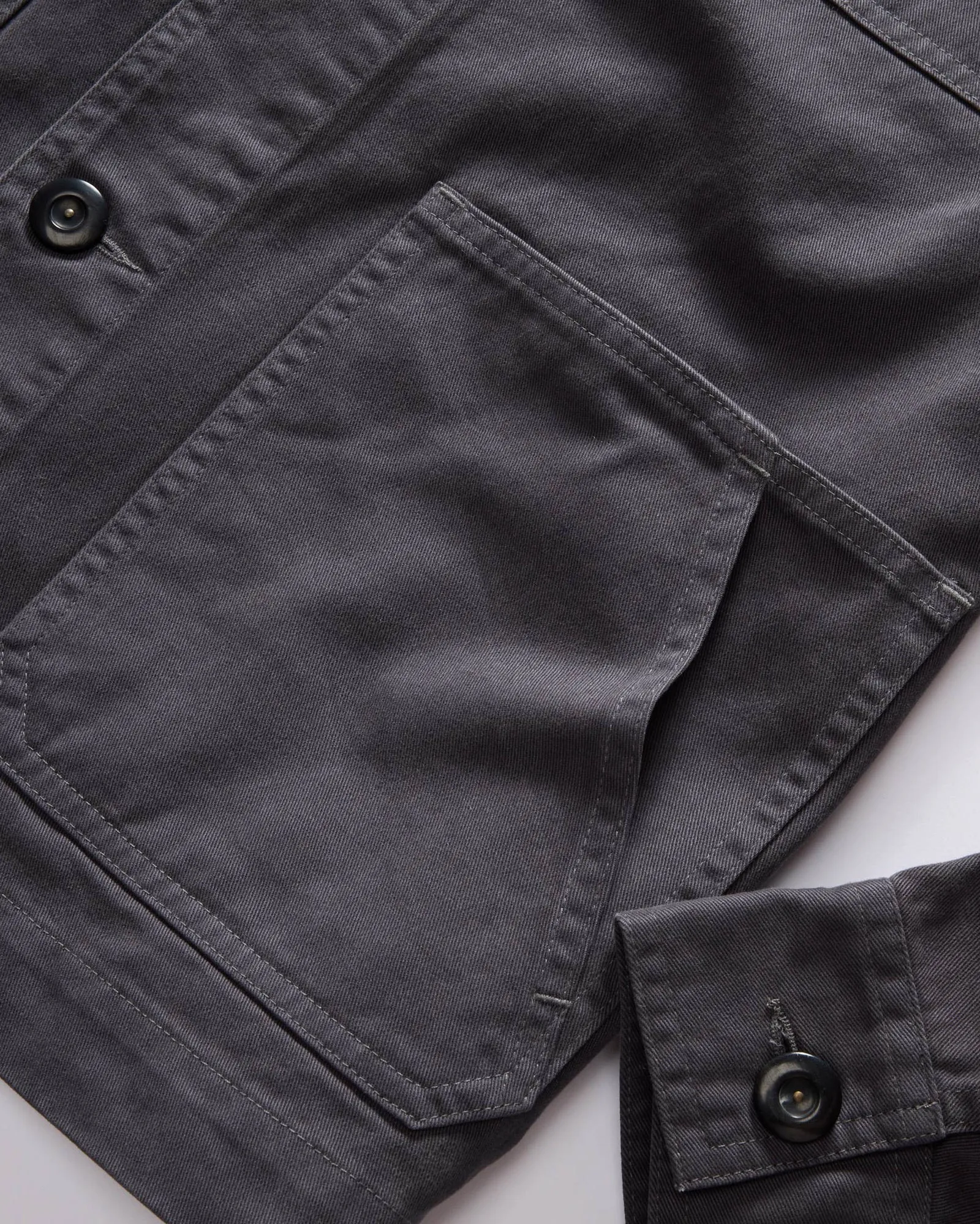 Ojai Chore Coat | Organic Charcoal | Taylor Stitch sold by Man Ready product image thumbnail 5