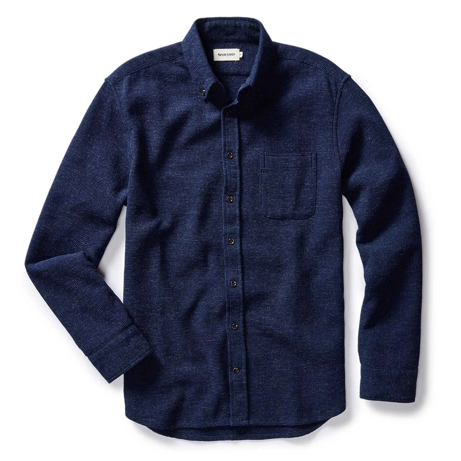 The Jack | Rinsed Indigo Waffle | Taylor Stitch sold by Man Ready