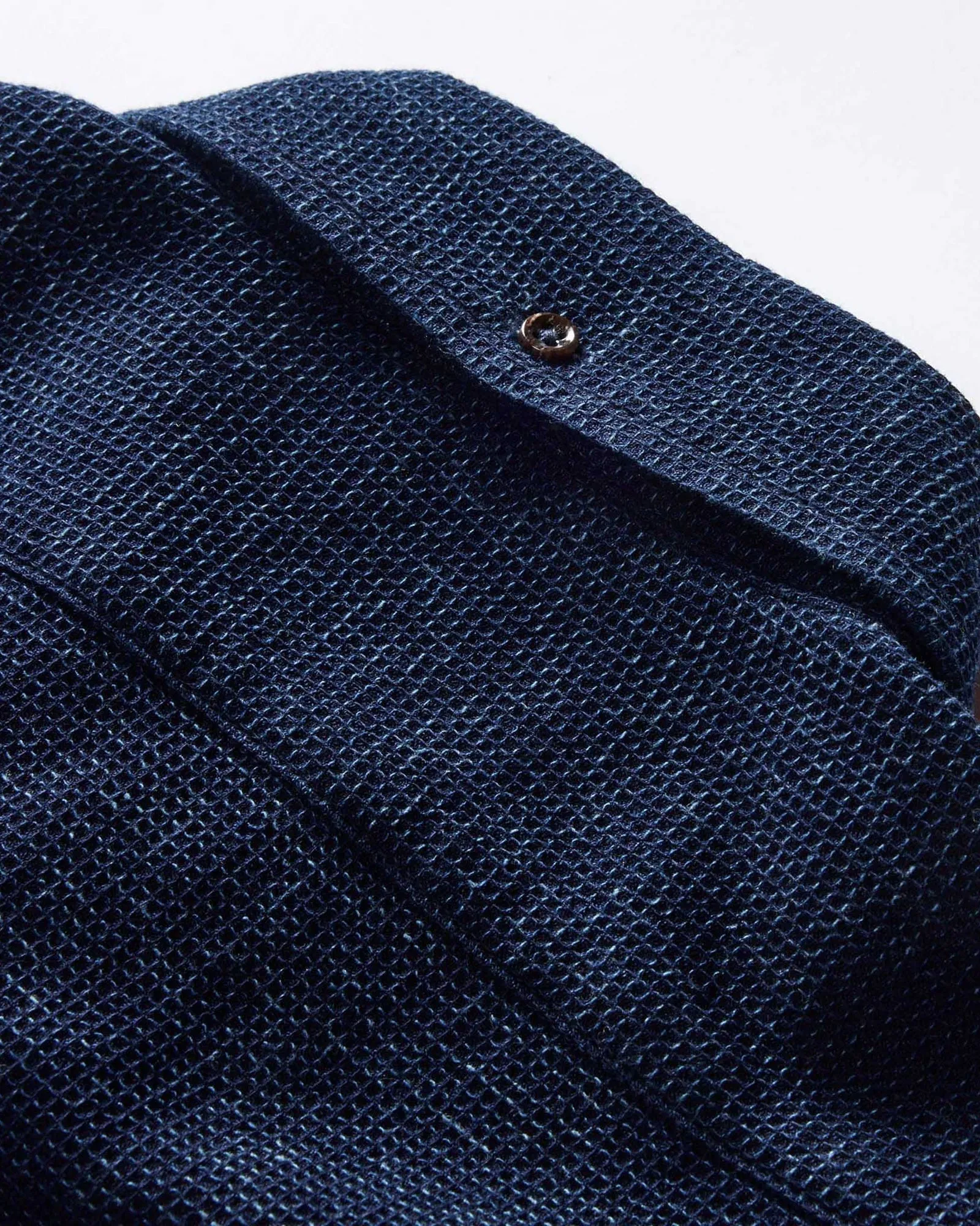 The Jack | Rinsed Indigo Waffle | Taylor Stitch sold by Man Ready product image thumbnail 4
