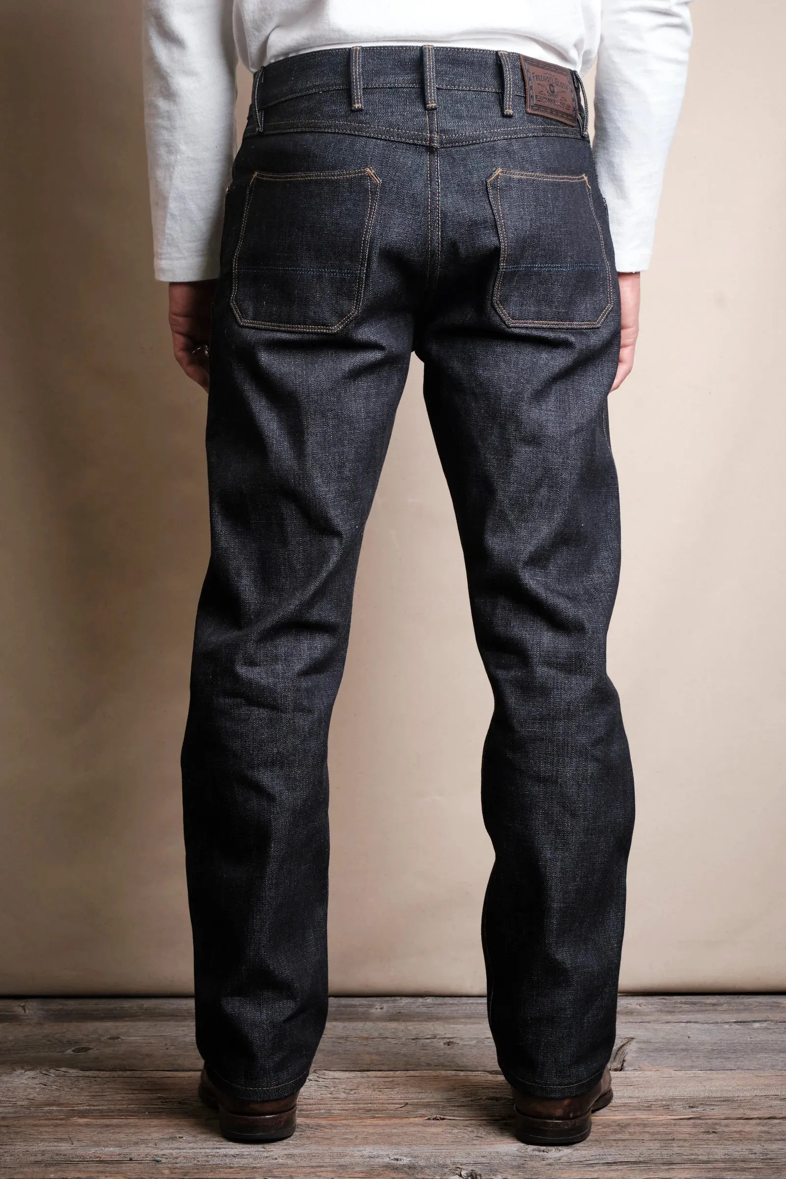 Wilkes Western Cut | 14.25 oz Broken Twill | Freenote Cloth sold by Man Ready product image thumbnail 4