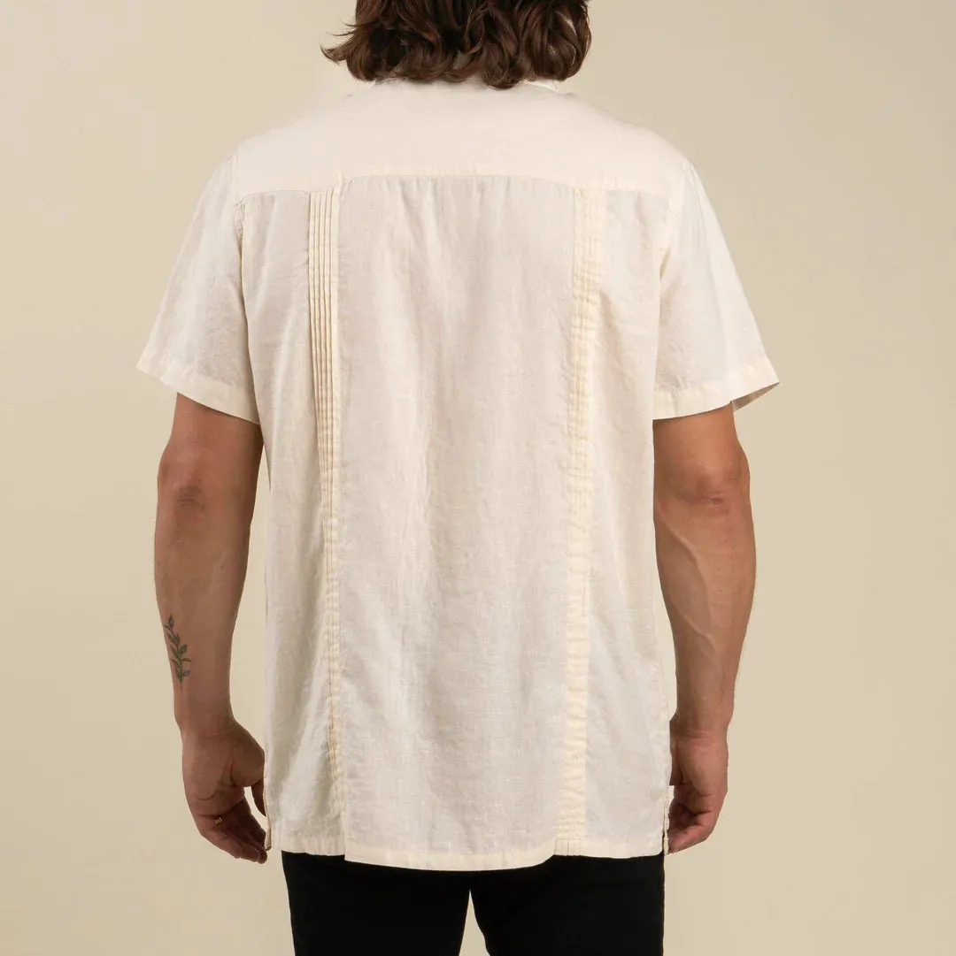 Caballero Guayabera | Vintage White | Sendero Provisions Co sold by Man Ready product image thumbnail 4