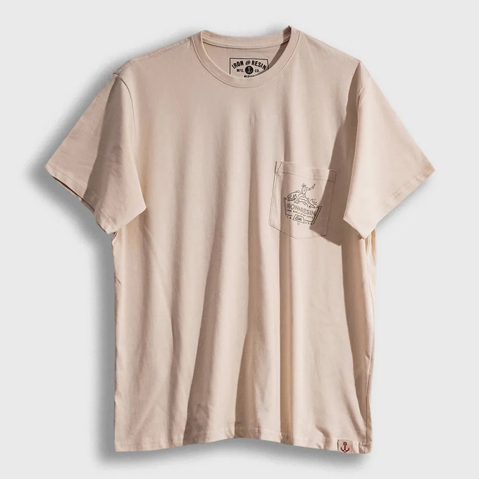 Rodeo Pocket Tee | Natural | Iron & Resin sold by Man Ready product image thumbnail 2
