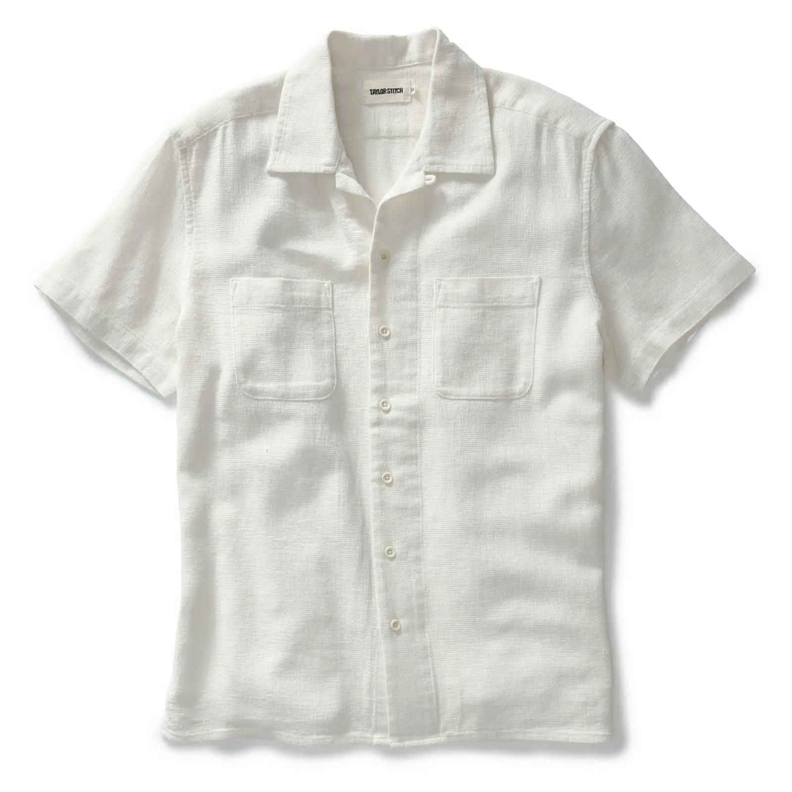 The Conrad Shirt | Vintage White Linen | Taylor Stitch sold by Man Ready